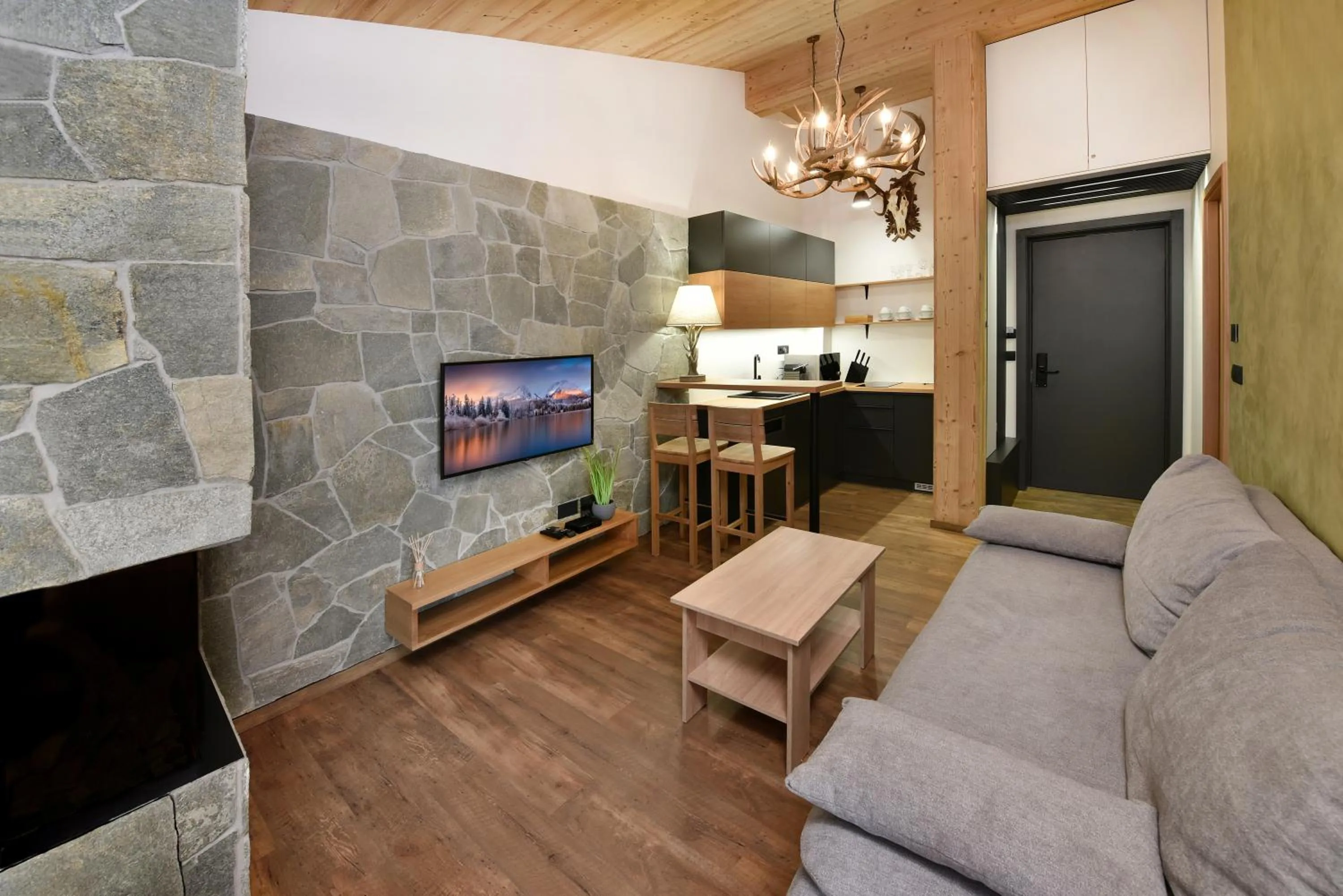 Seating area in APLEND Hotel Ovruč