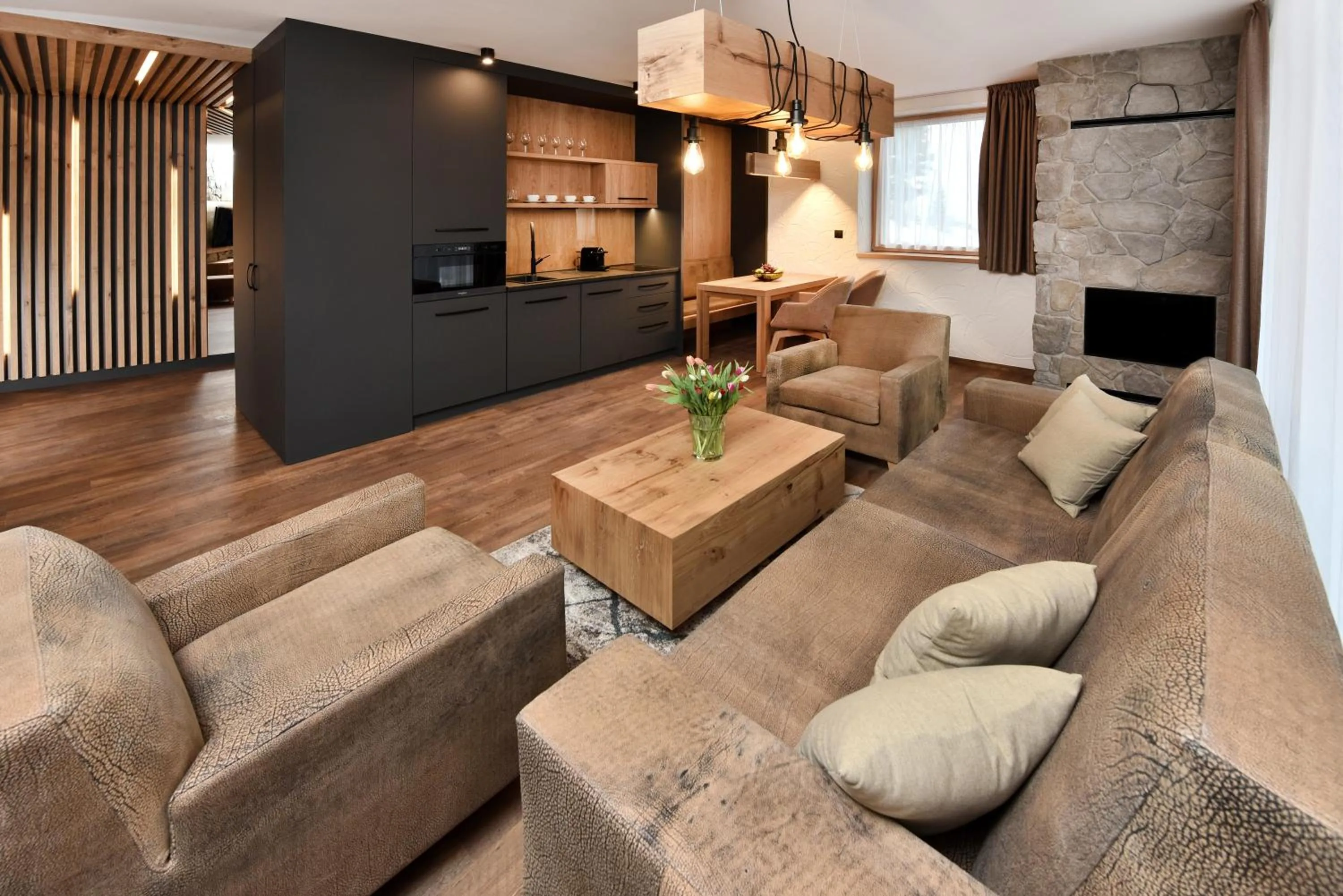 Living room in APLEND Hotel Ovruč