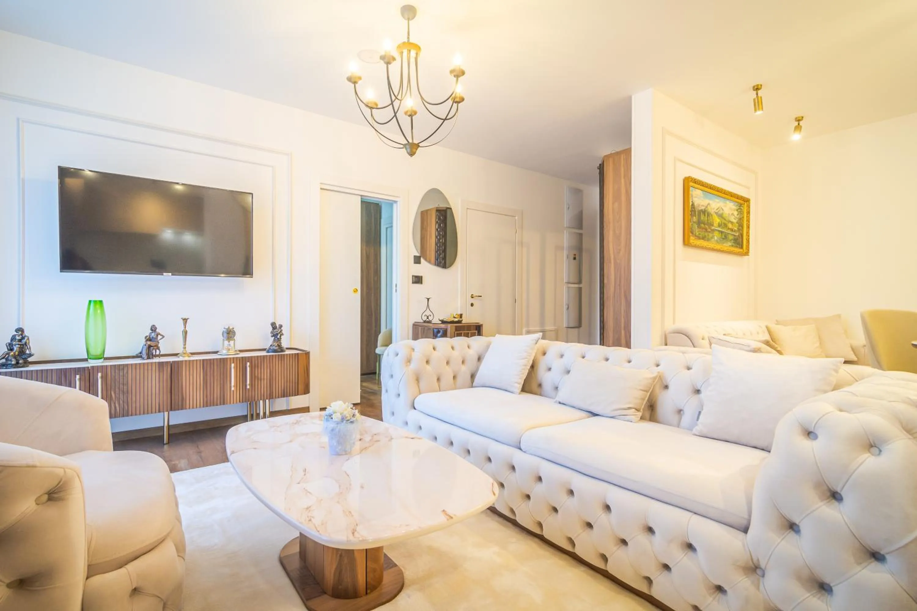 Living room in APLEND Hotel Ovruč