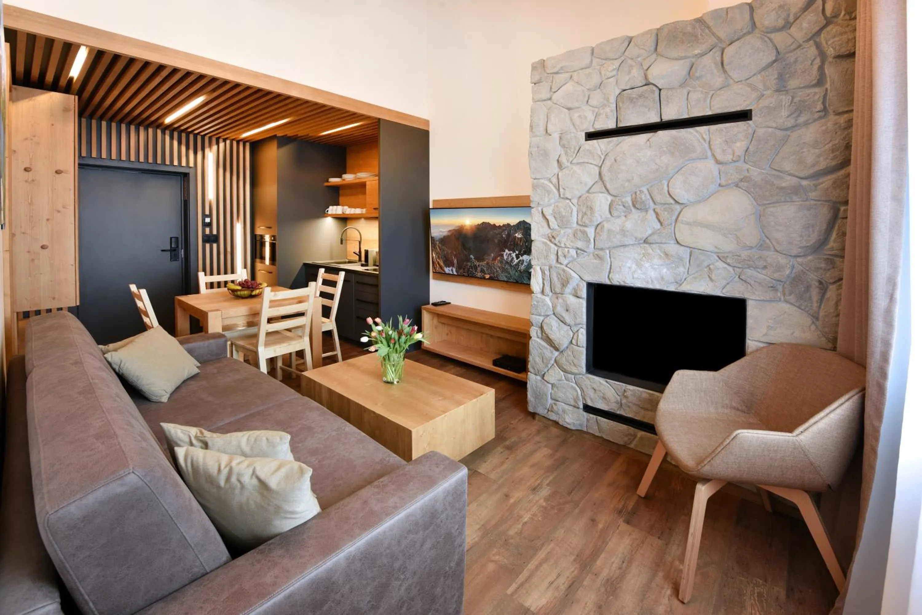 Living room in APLEND Hotel Ovruč