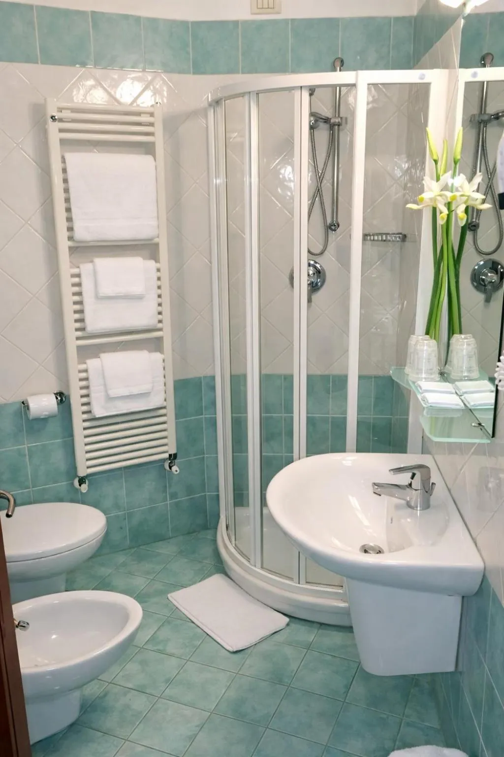 Shower in Hotel Regina Fronte Mare