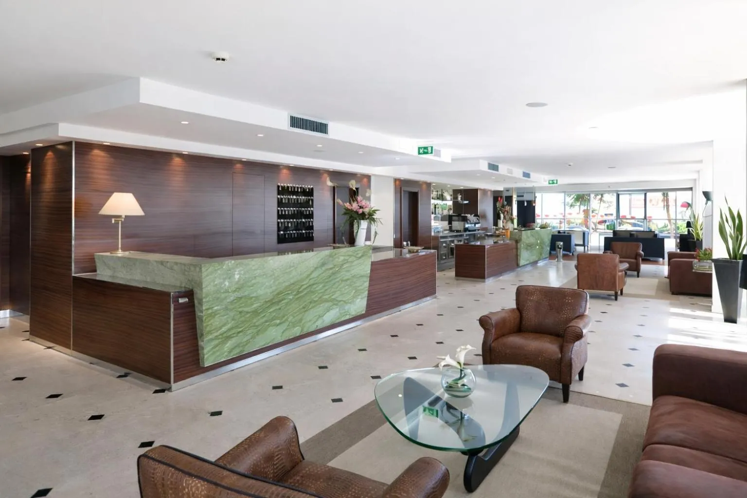 Living room in Hotel Regina Fronte Mare