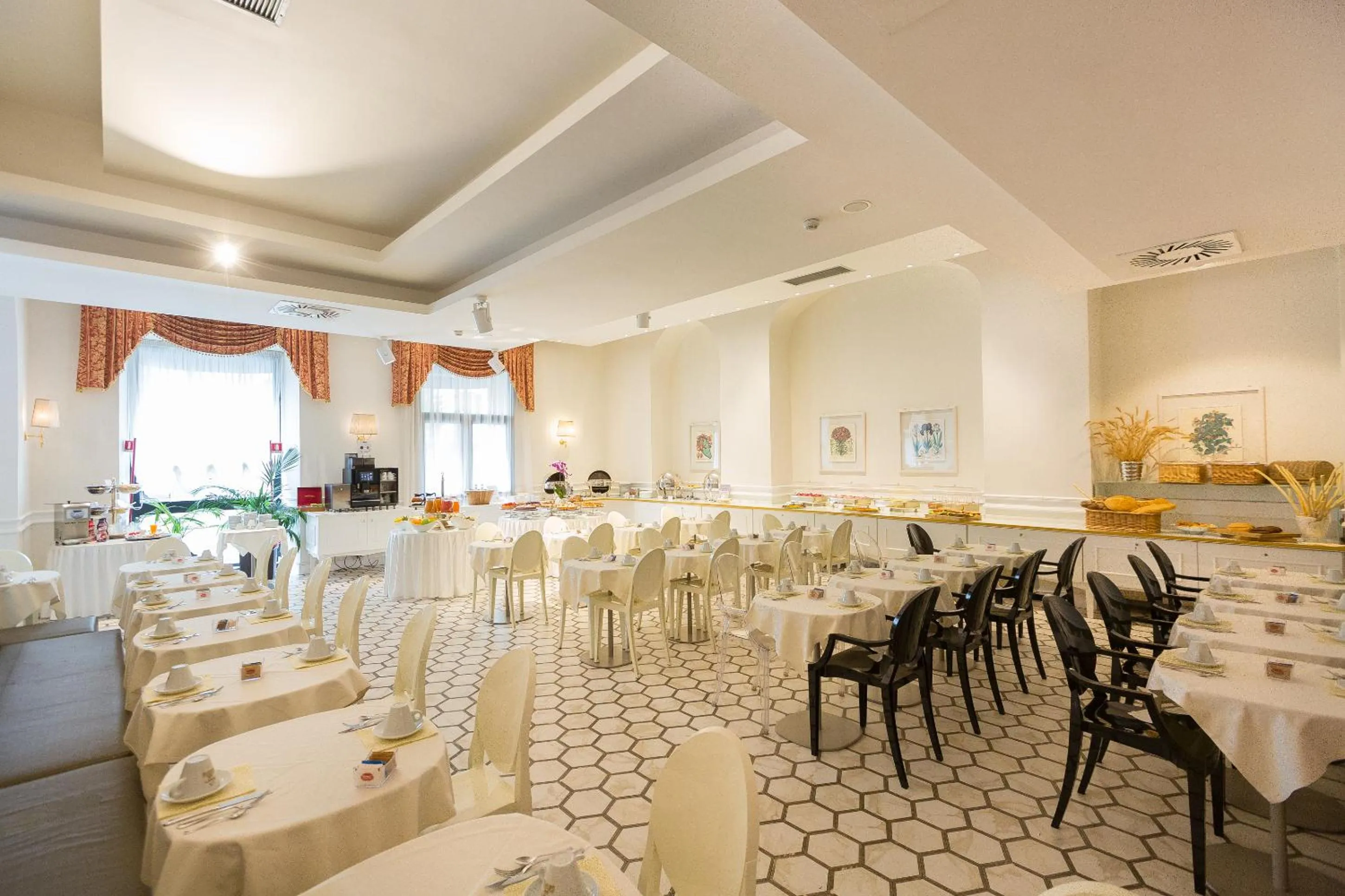 Restaurant/places to eat in Hotel Milton Roma