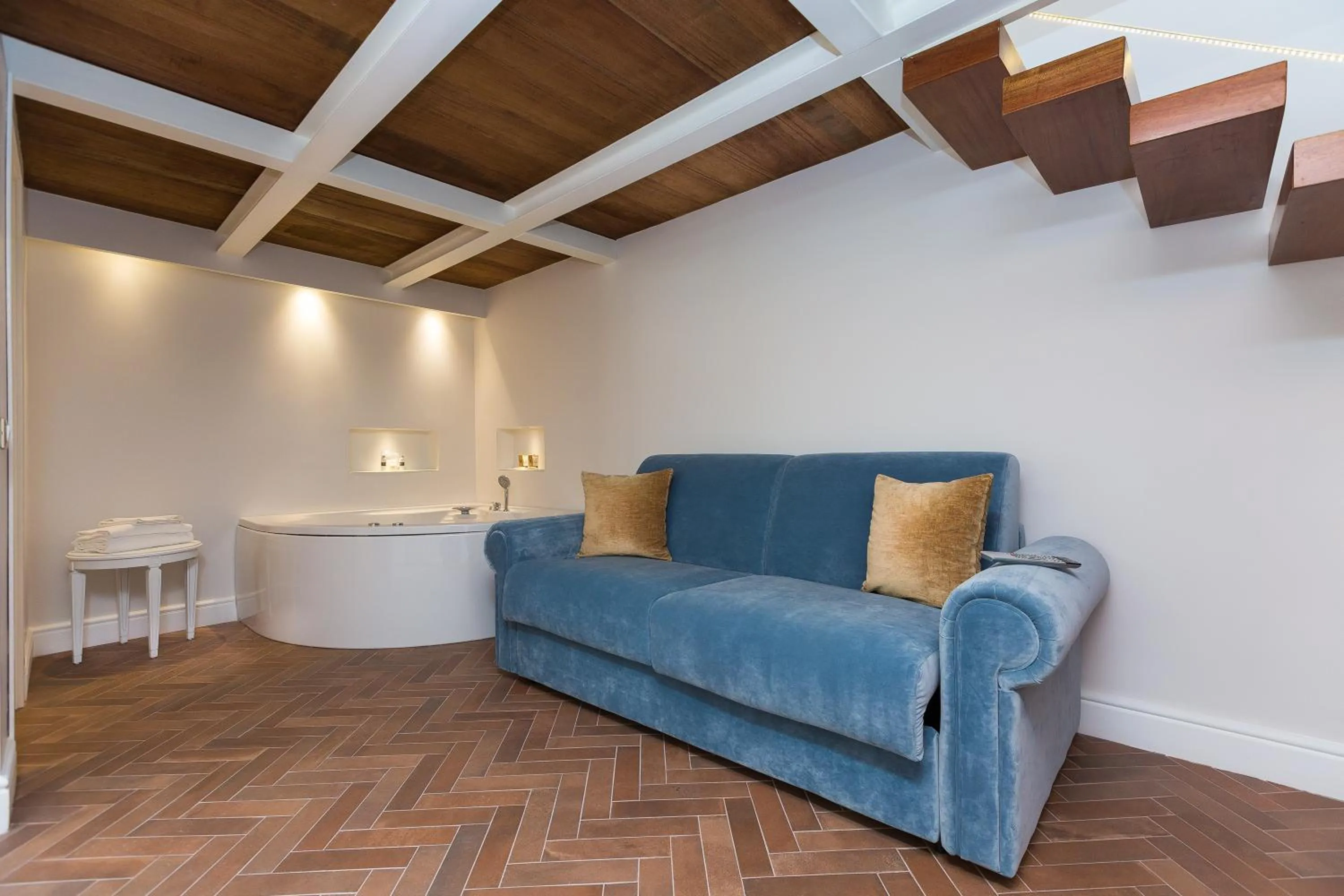 Living room in Hotel Milton Roma