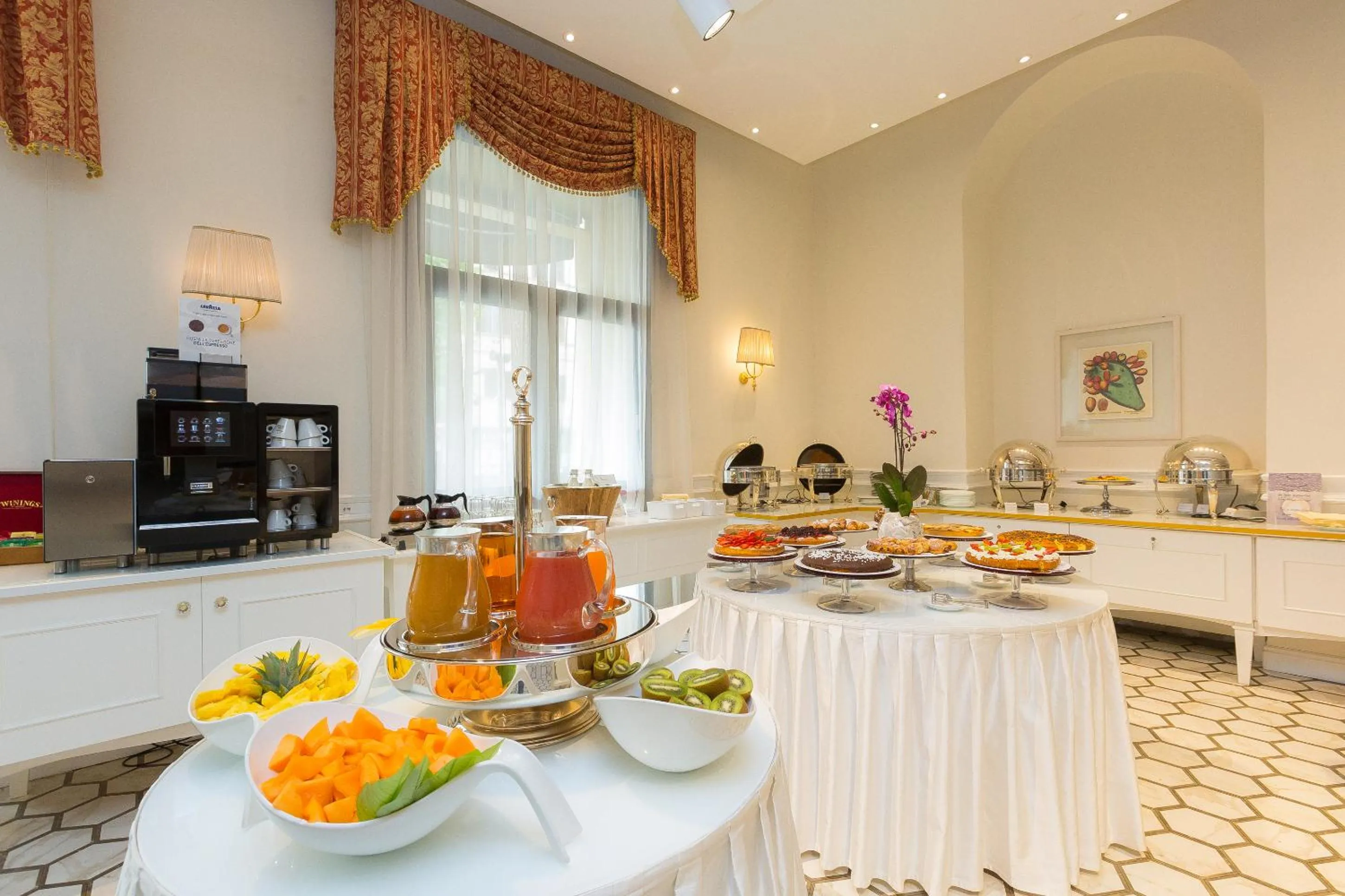 Restaurant/places to eat in Hotel Milton Roma