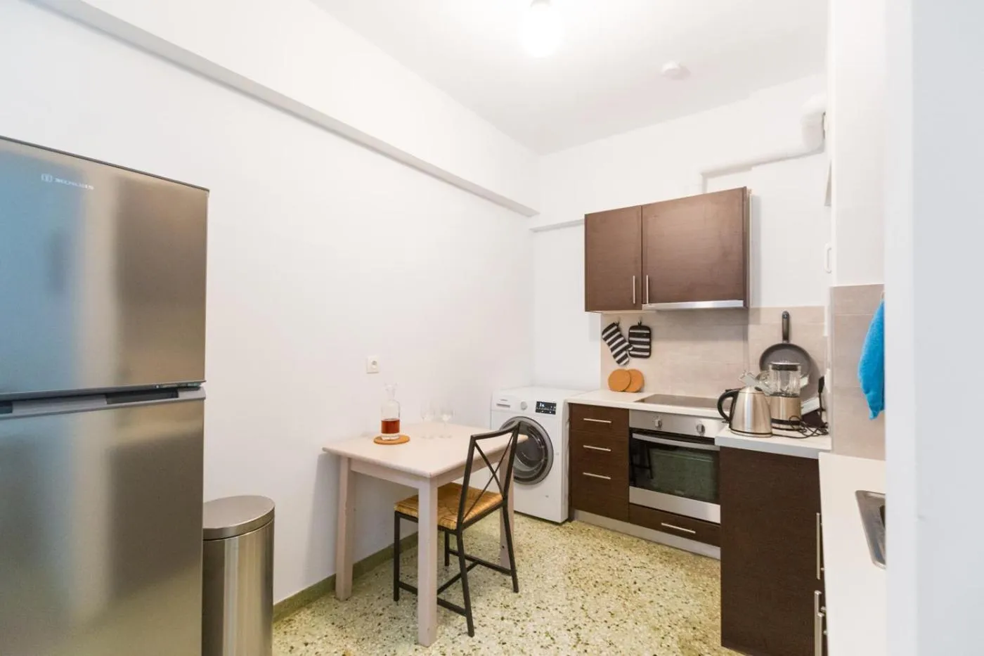 Kitchen or kitchenette in Apartment at Metaxourgio 1 bed 2 pers by MPS