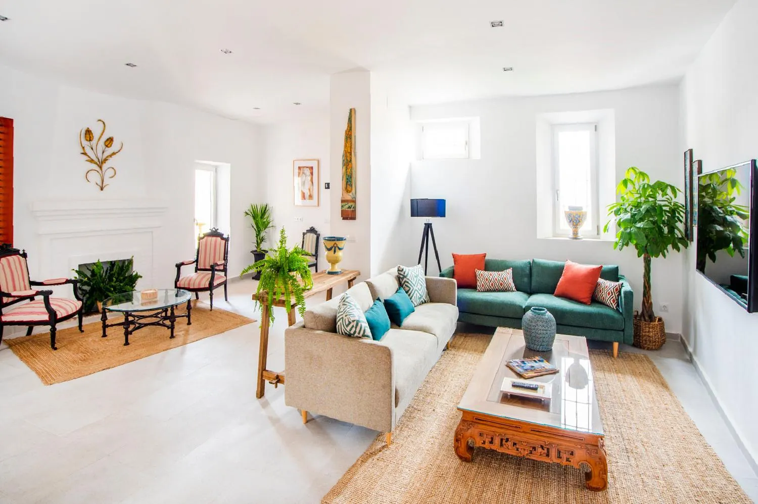 Living room in Casa Platón Páramo