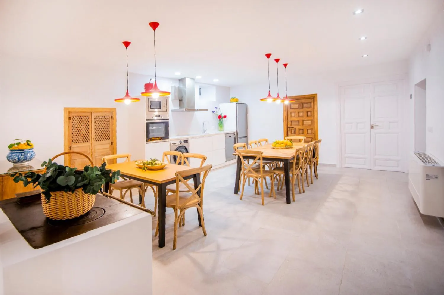 Dining area in Casa Platón Páramo
