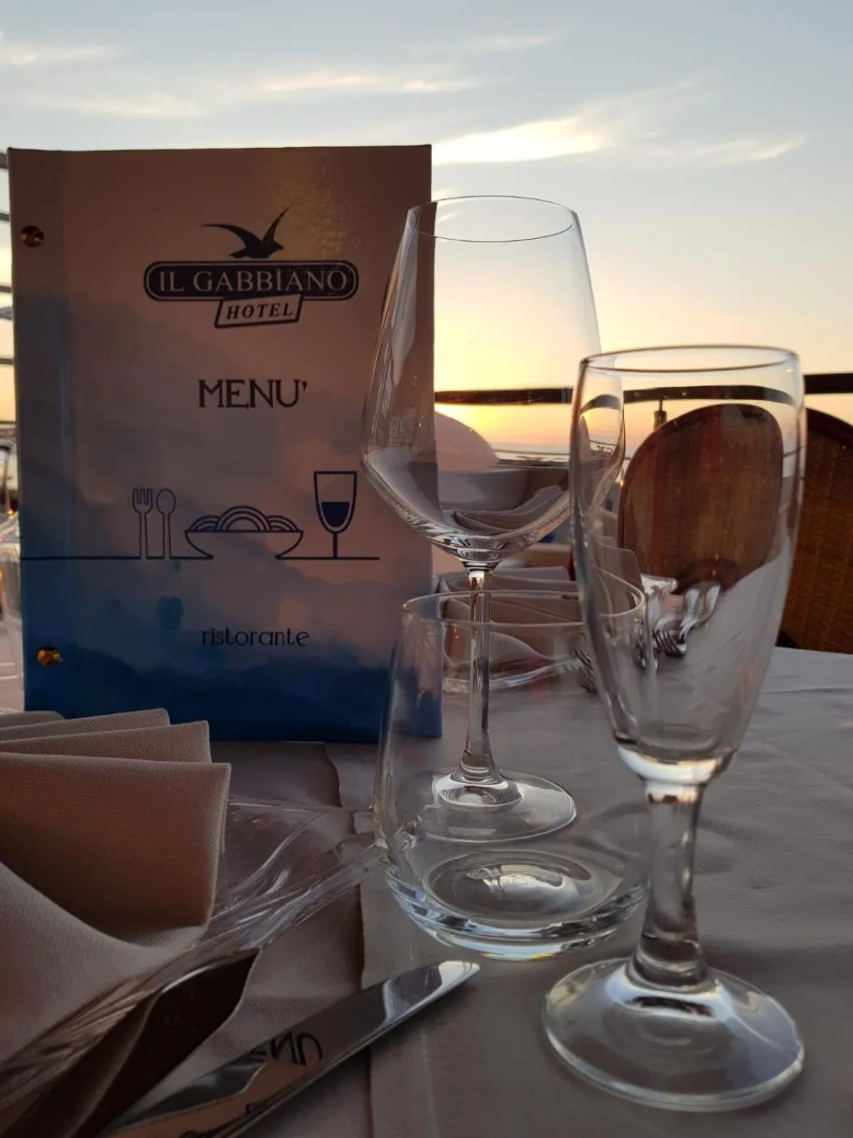 Restaurant/places to eat in Hotel Il Gabbiano Beach