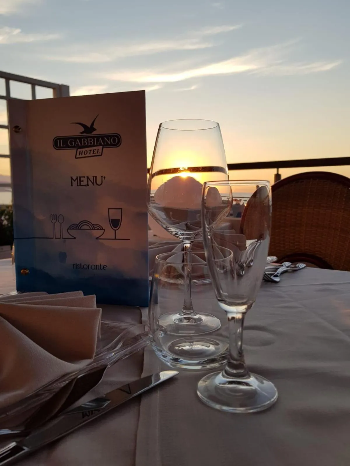 Restaurant/places to eat in Hotel Il Gabbiano Beach