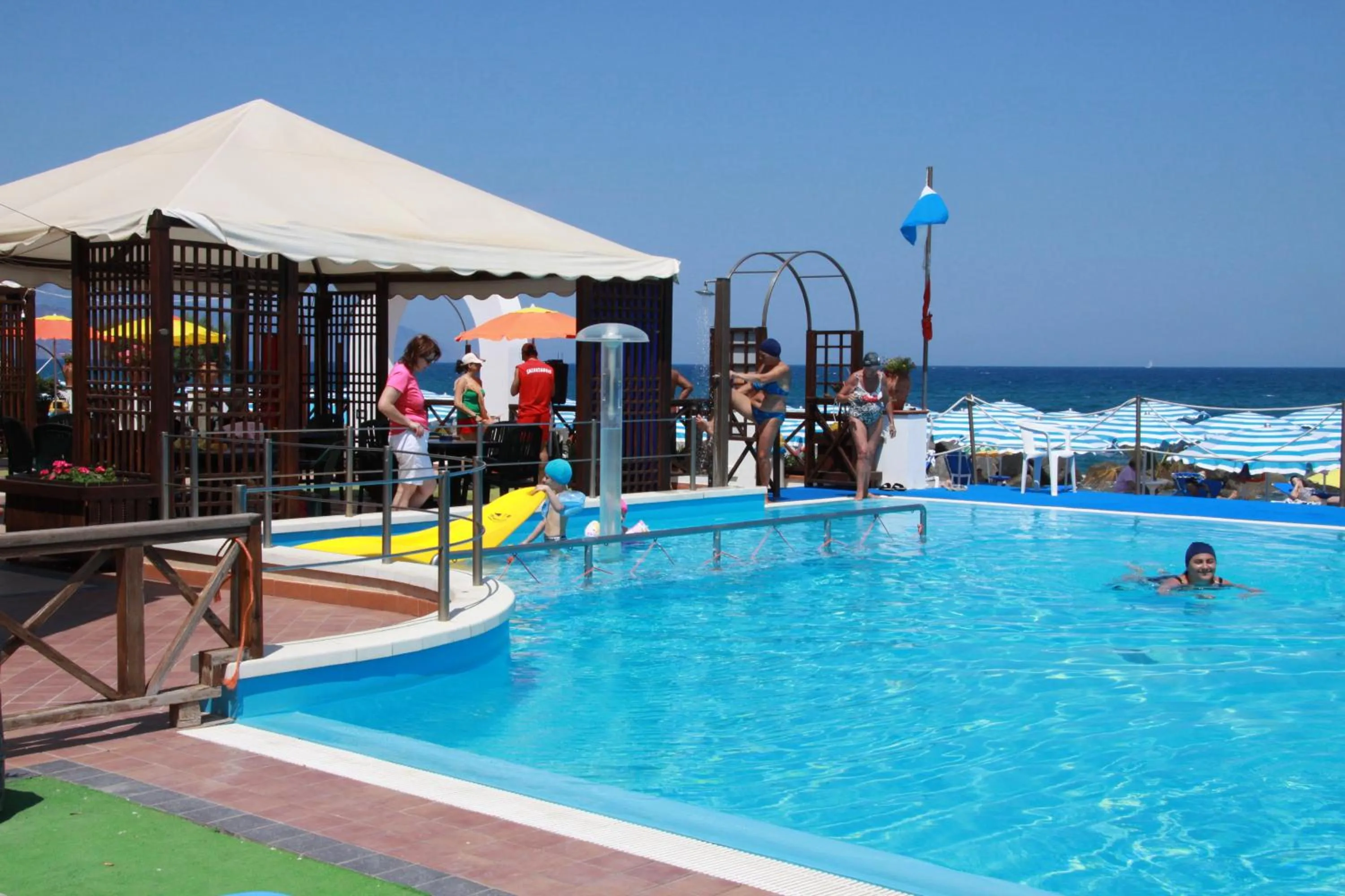 Swimming pool in Hotel Il Gabbiano Beach