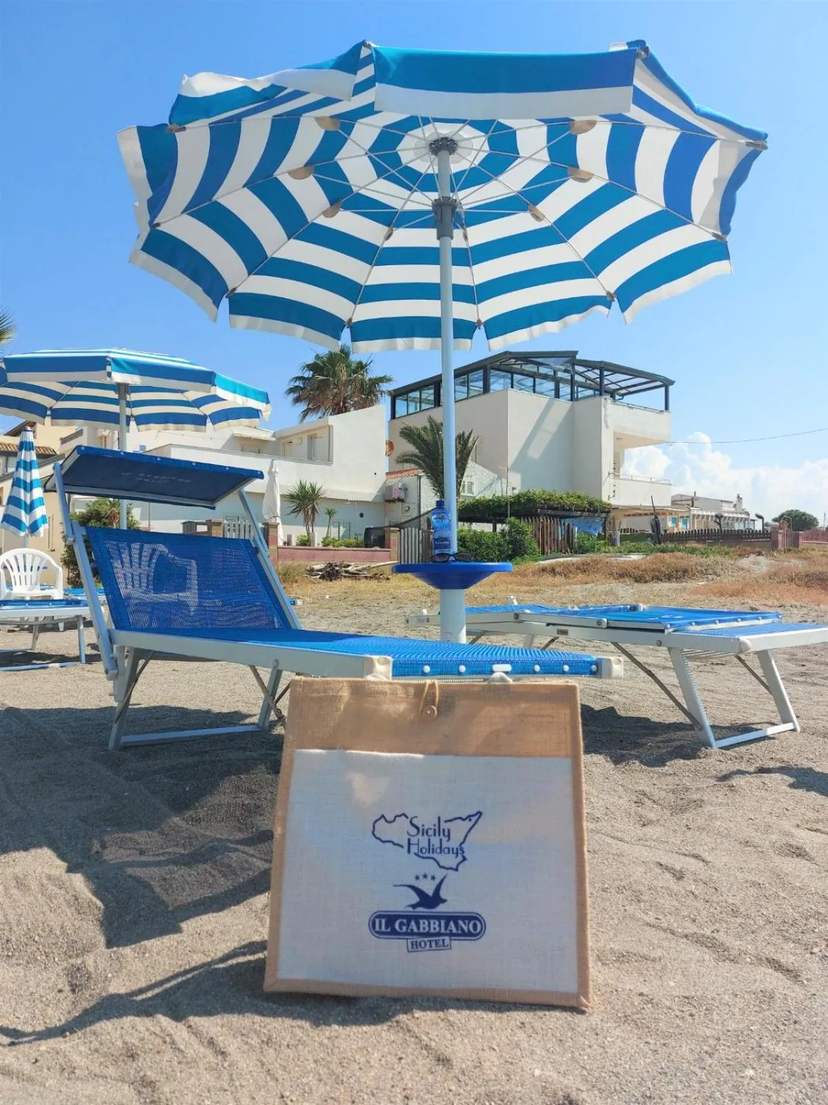 Property logo or sign in Hotel Il Gabbiano Beach