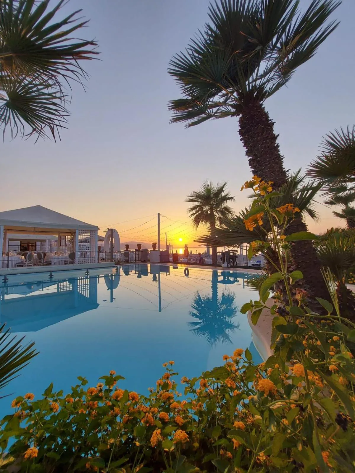 Swimming pool in Hotel Il Gabbiano Beach