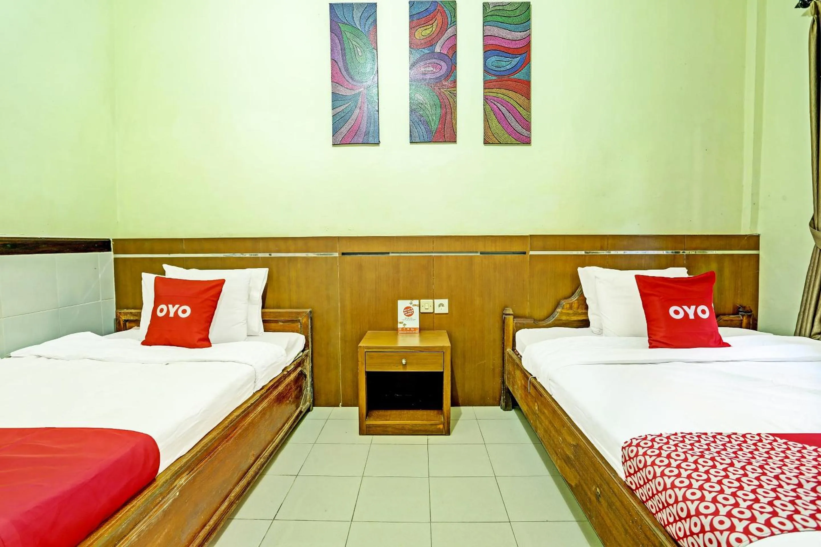 Bedroom, Bed in OYO Collection O 91125 Puri Dewa Bharata