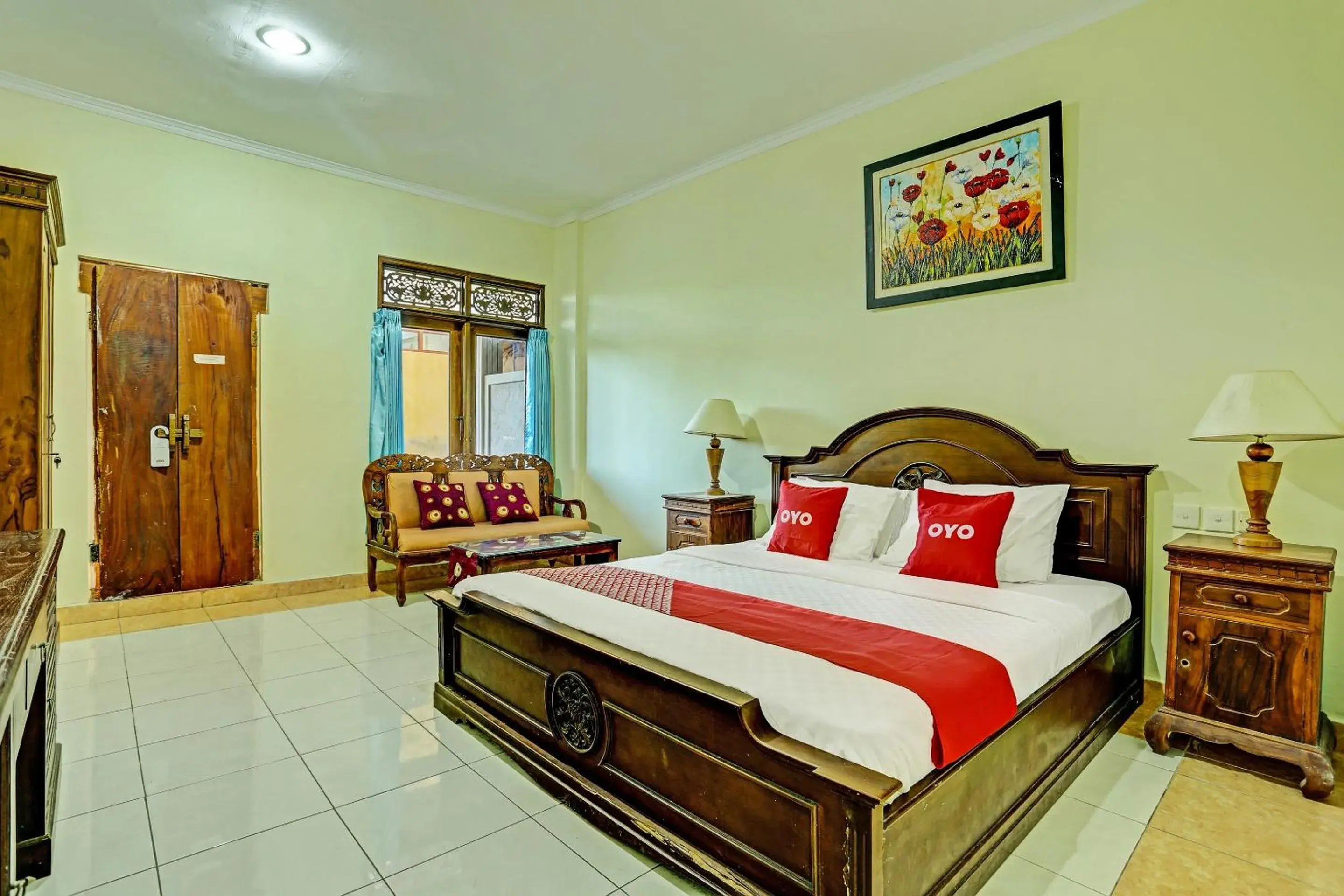 Bedroom, Bed in OYO Collection O 91125 Puri Dewa Bharata Bedroom, Bed in OYO Collection O 91125 Puri Dewa Bharata