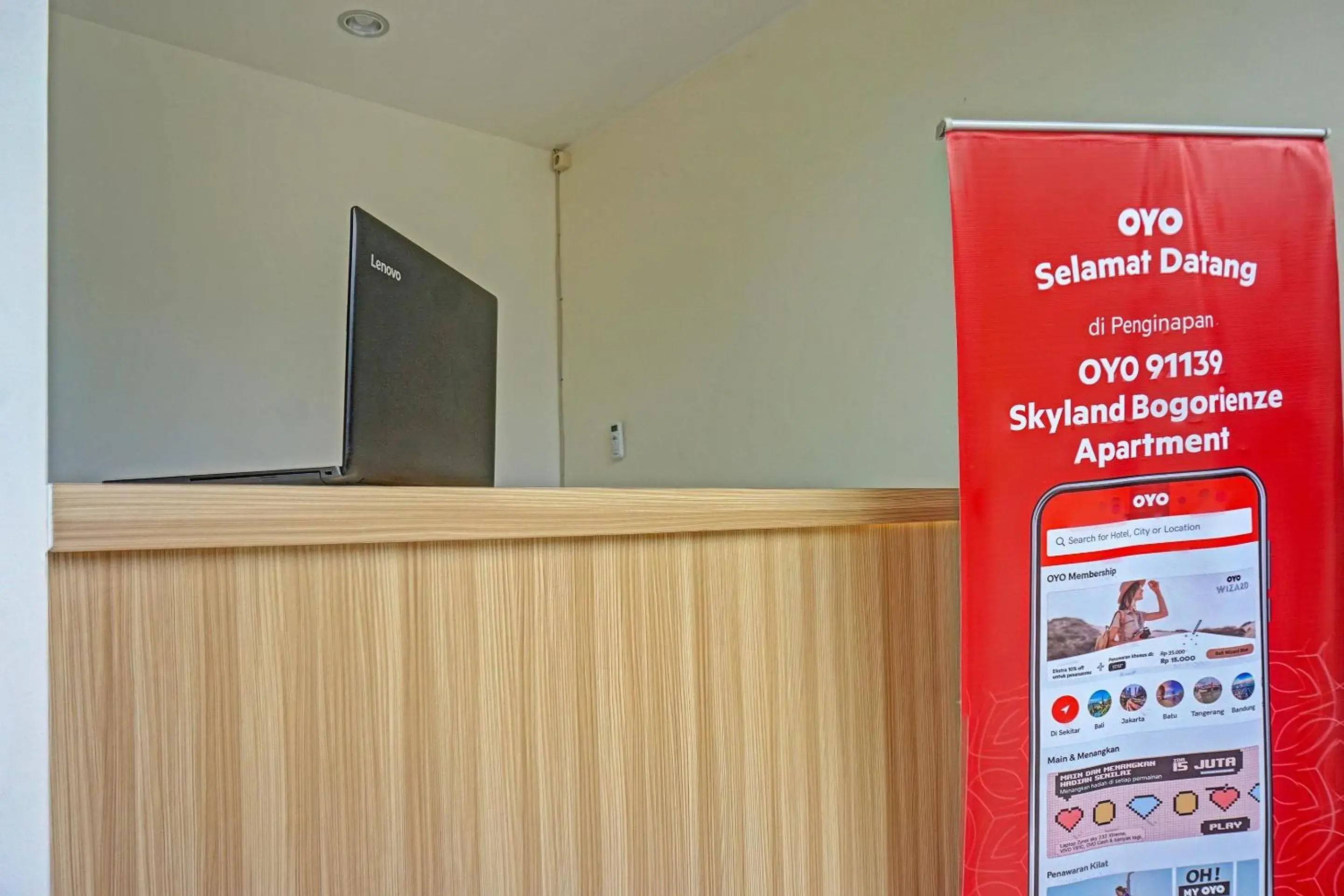 Lobby or reception in Hotel O Skyland Bogorienze Apartment Lobby or reception in Hotel O Skyland Bogorienze Apartment