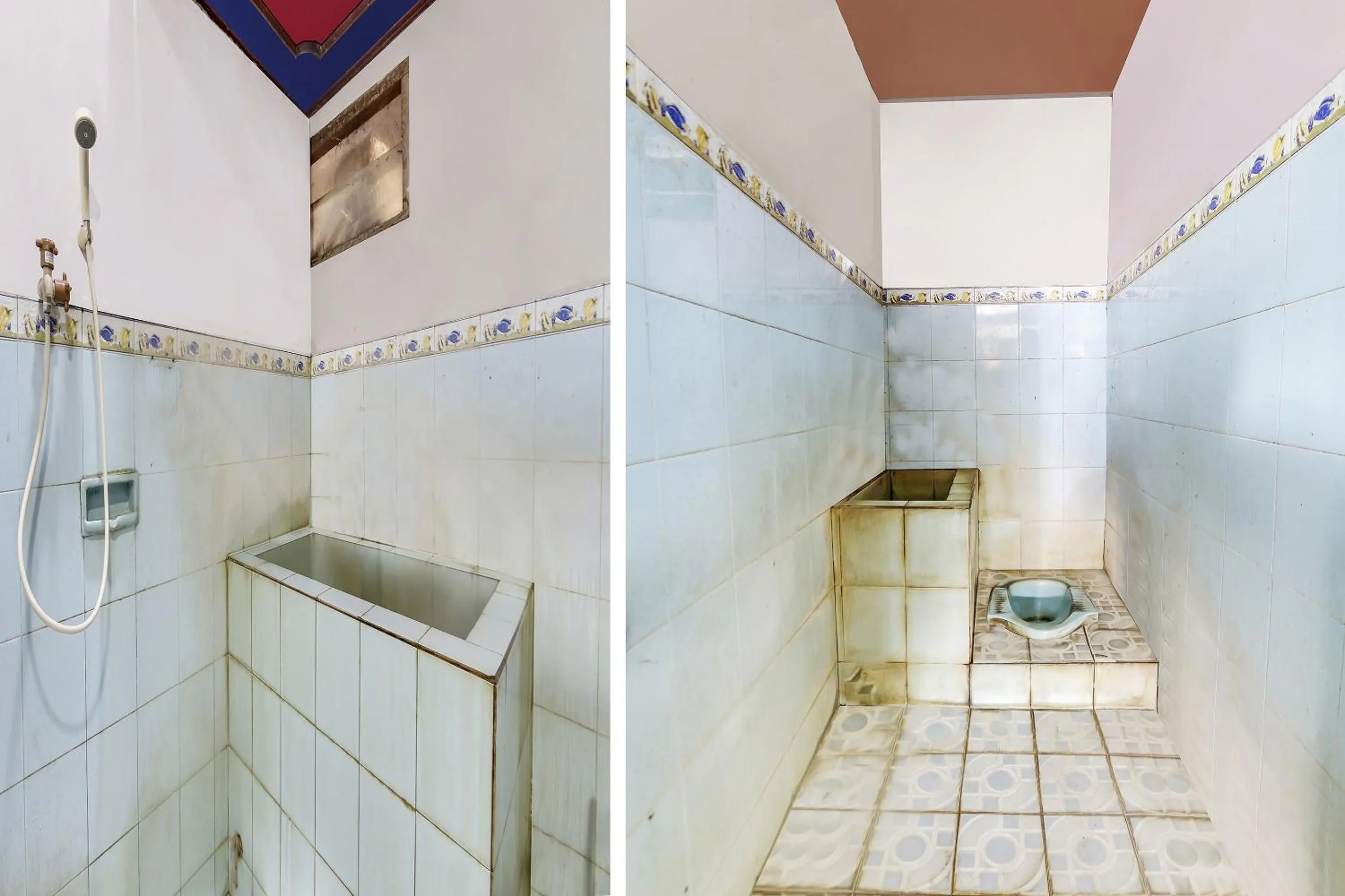 Bathroom in OYO Homes 91151 Desa Wisata Kreatif Perdamaian Srumbung Gunung