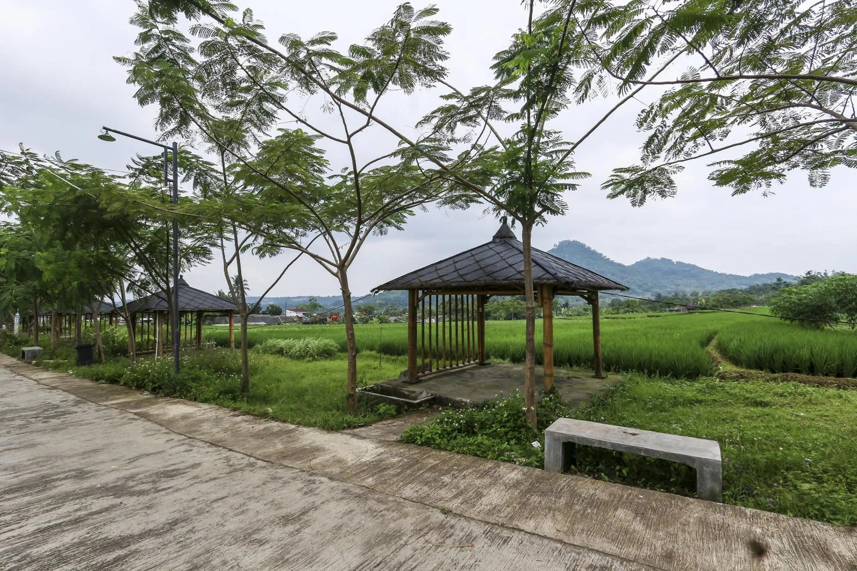 Lobby or reception in OYO Homes 91151 Desa Wisata Kreatif Perdamaian Srumbung Gunung