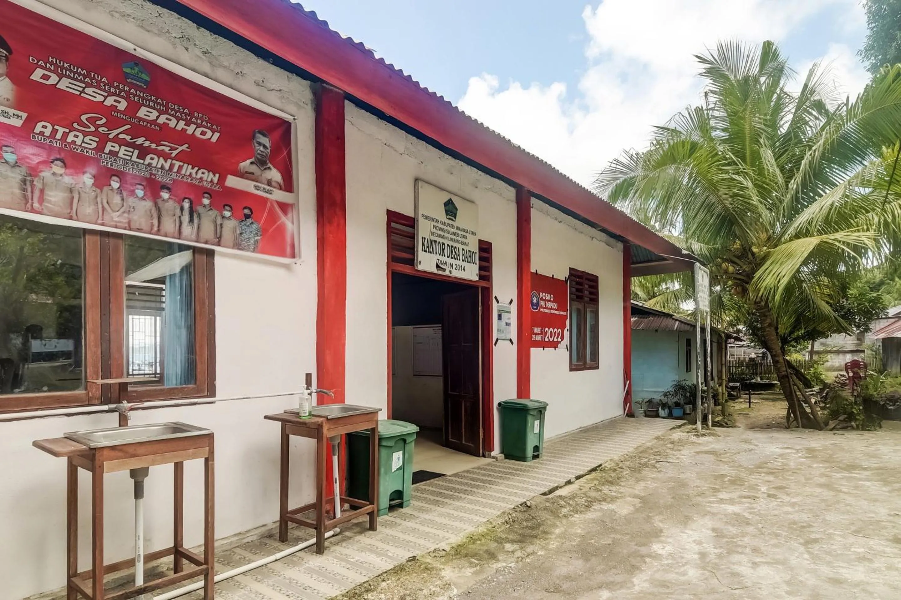 Facade/entrance in OYO Homes 91148 Homesstay Desa Wisata Bahoi Near Ekowisata Mangrove Desa Bahoi