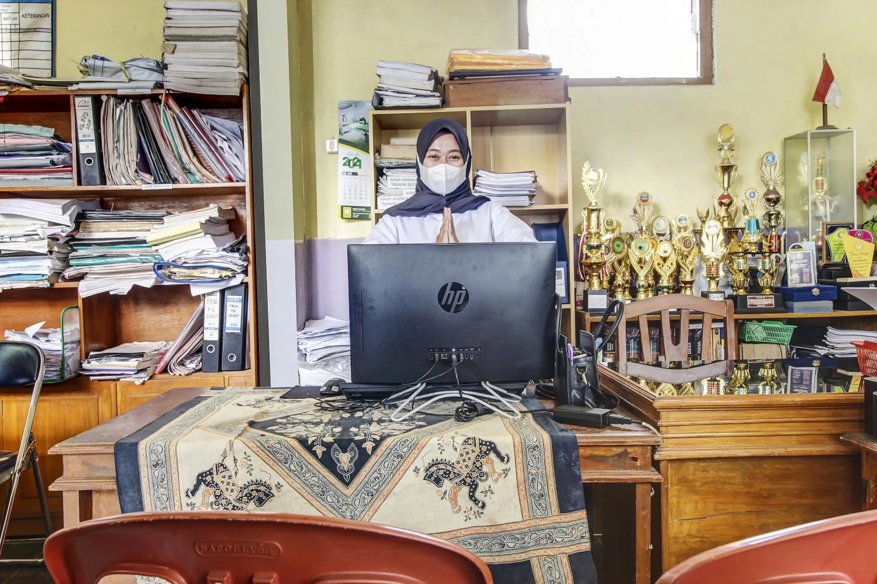 Lobby or reception in Hotel O Desa Wisata Selamanik Ciamis