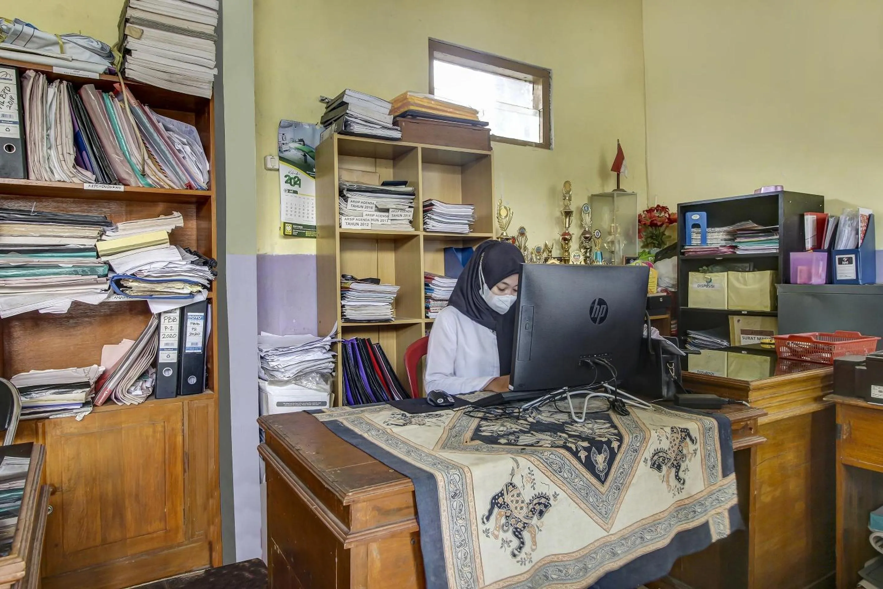Lobby or reception in Hotel O Desa Wisata Selamanik Ciamis