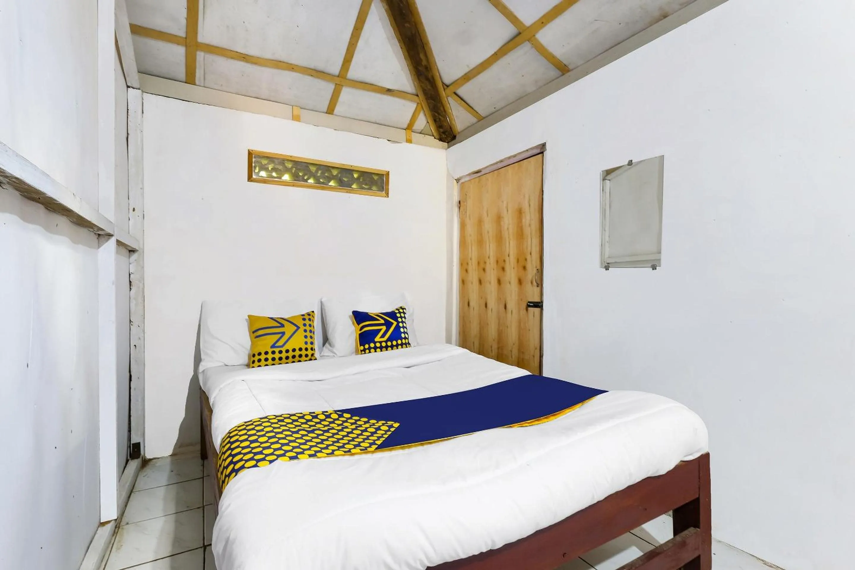 Bedroom, Bed in OYO Homes 91154 Desa Wisata Wayang Manyaran Wonogiri