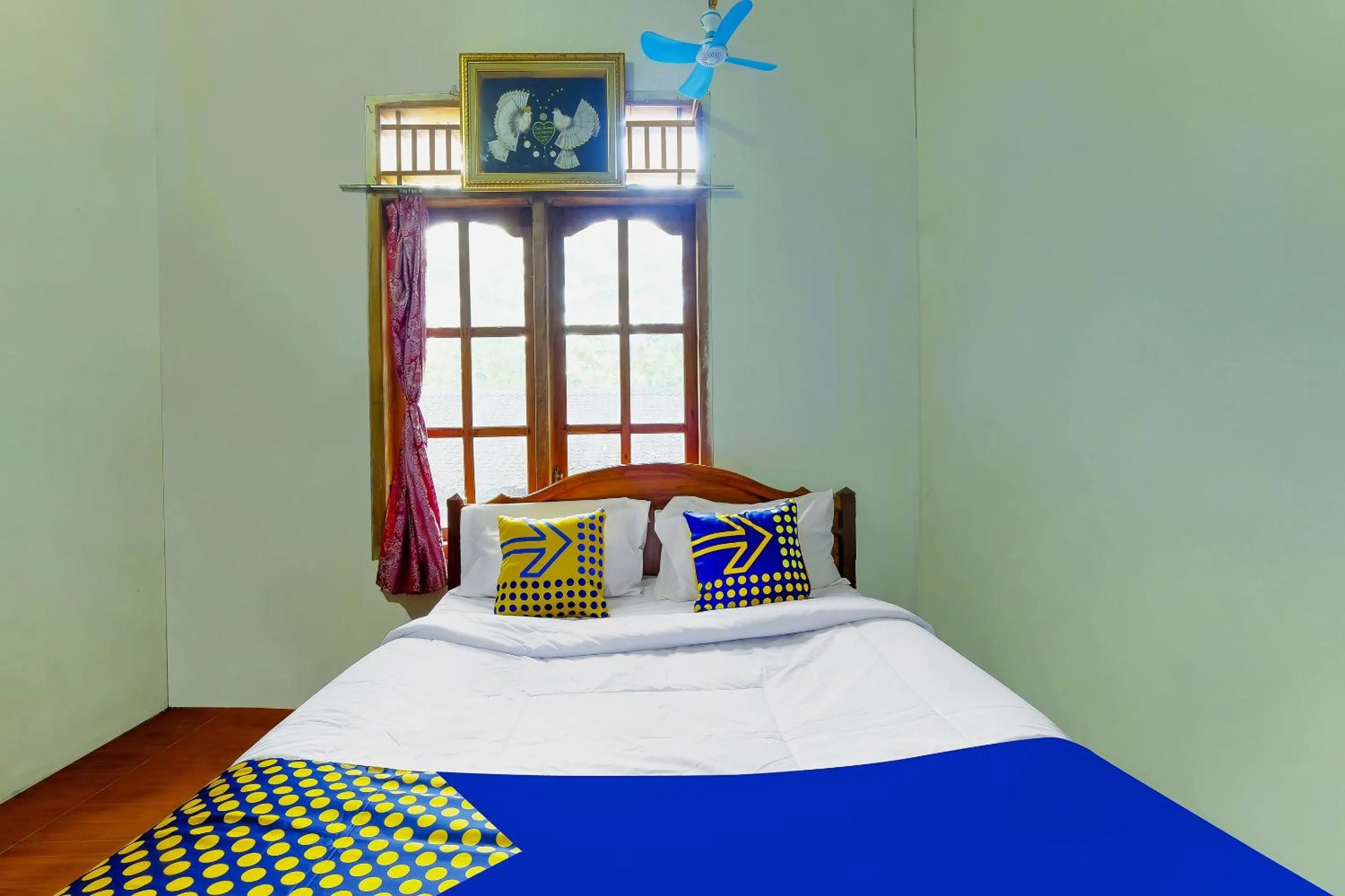 Bedroom, Bed in OYO Homes 91154 Desa Wisata Wayang Manyaran Wonogiri