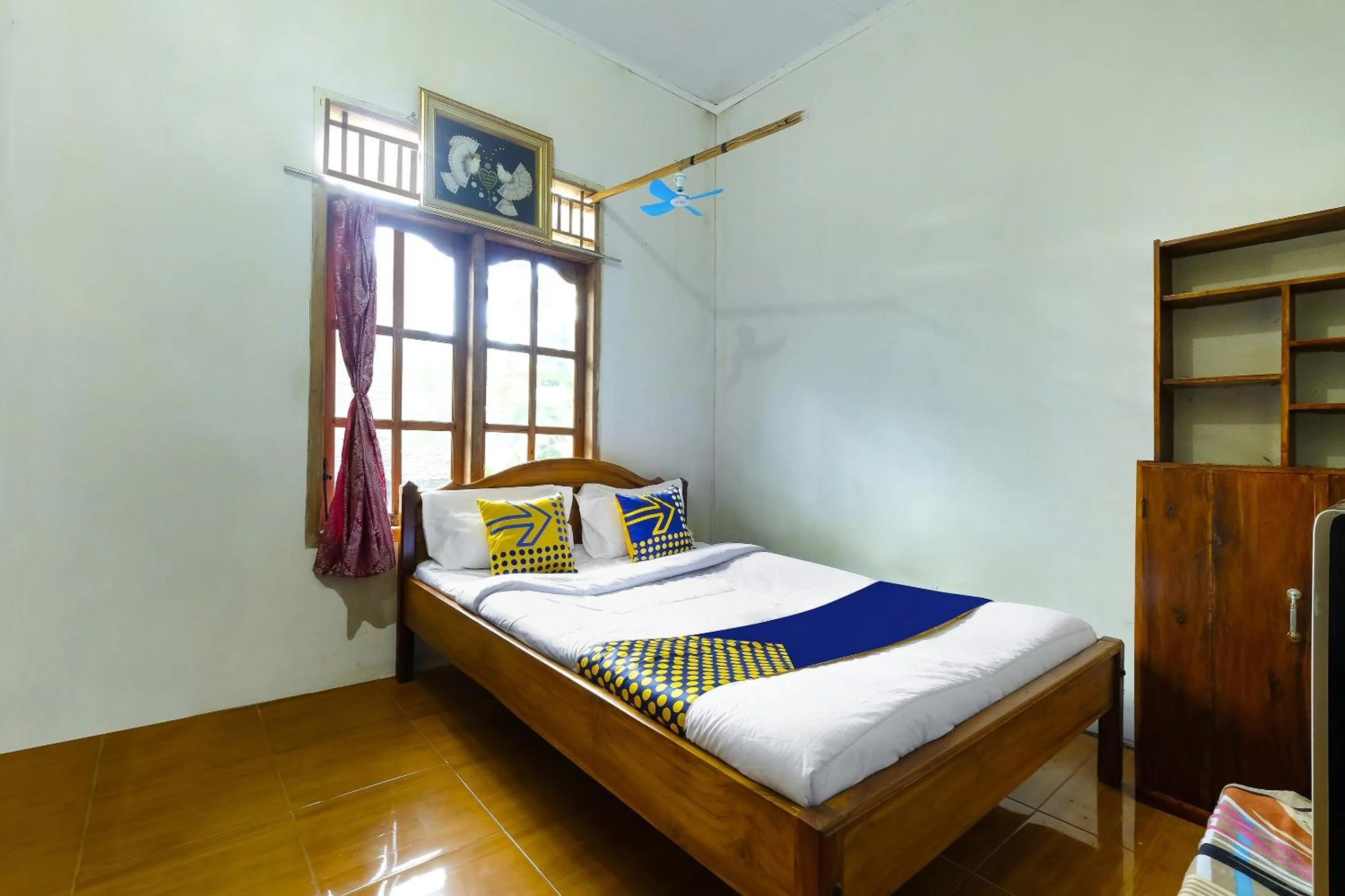 Bedroom, Bed in OYO Homes 91154 Desa Wisata Wayang Manyaran Wonogiri