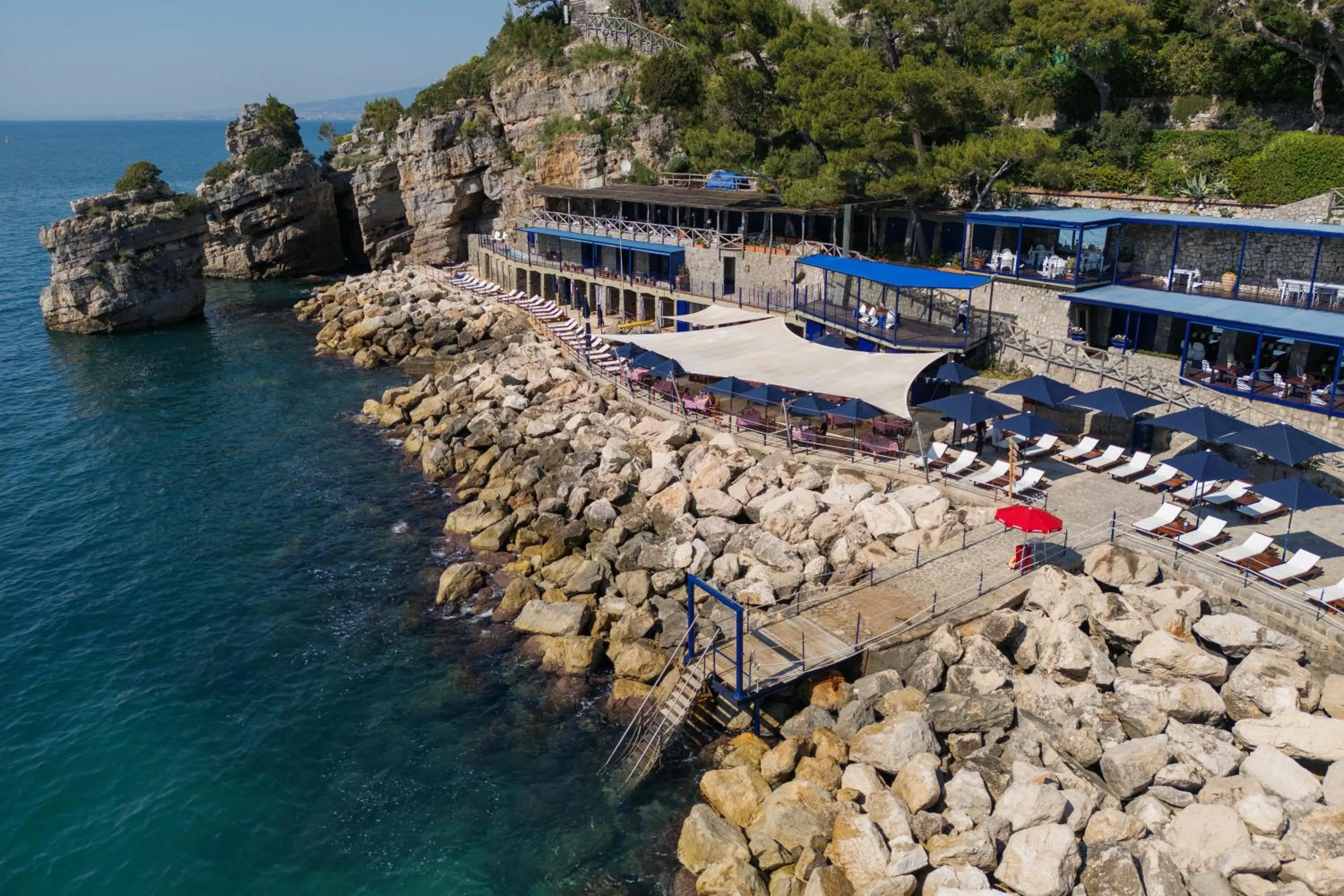 Bird's eye view in Capo la Gala Hotel&Wellness