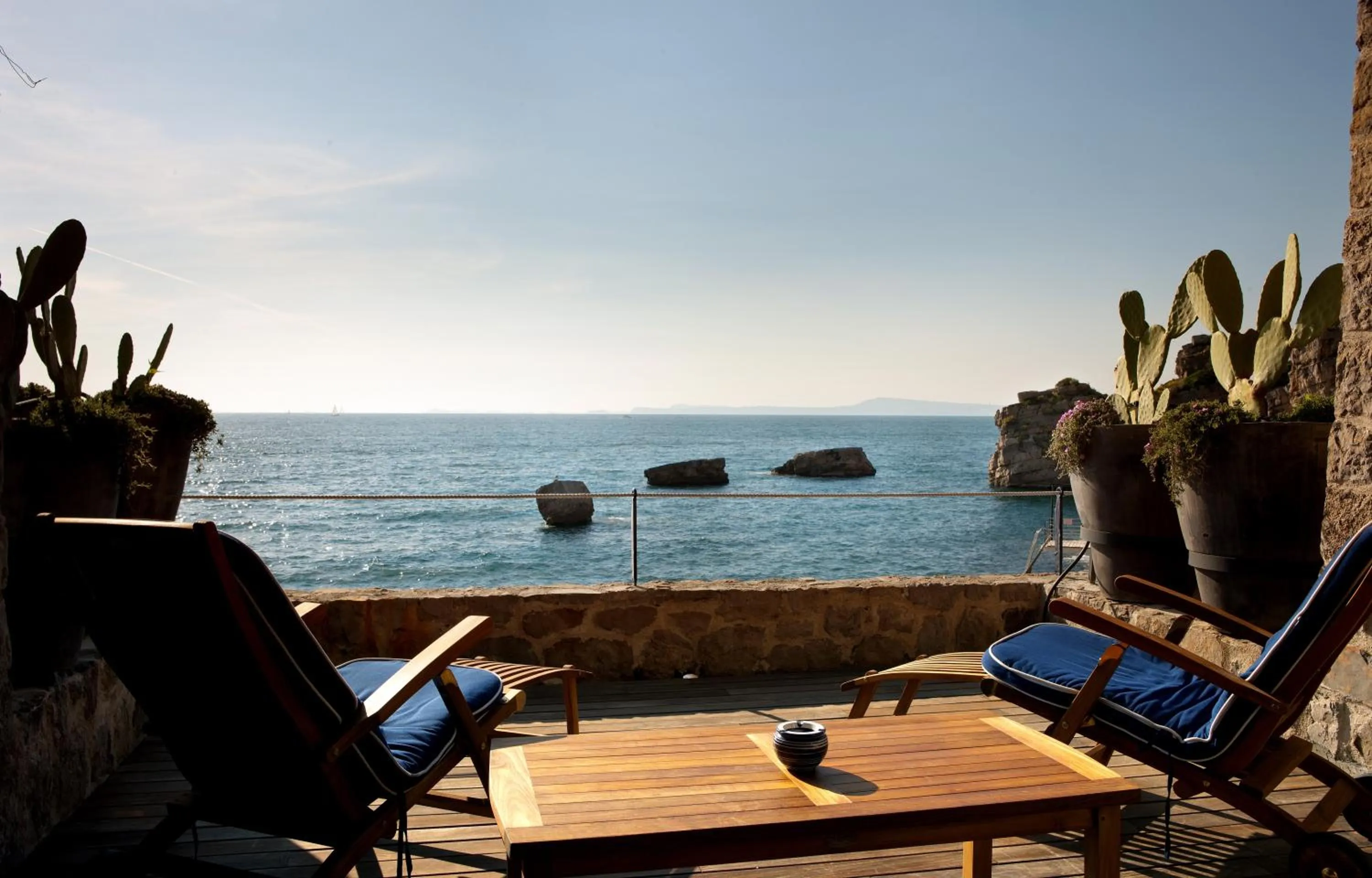 Balcony/Terrace in Capo la Gala Hotel&Wellness