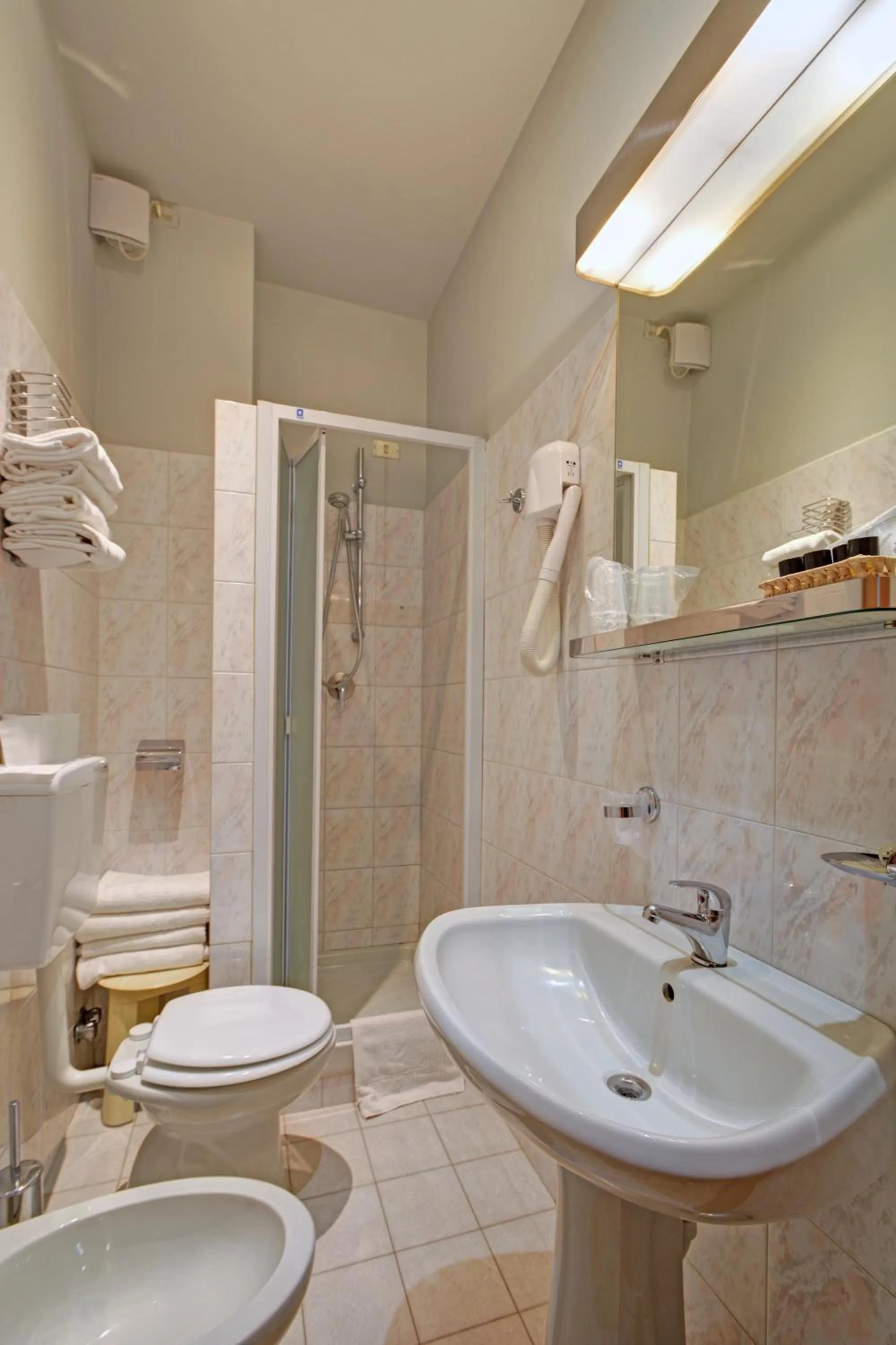 Bathroom in Astor Hotel