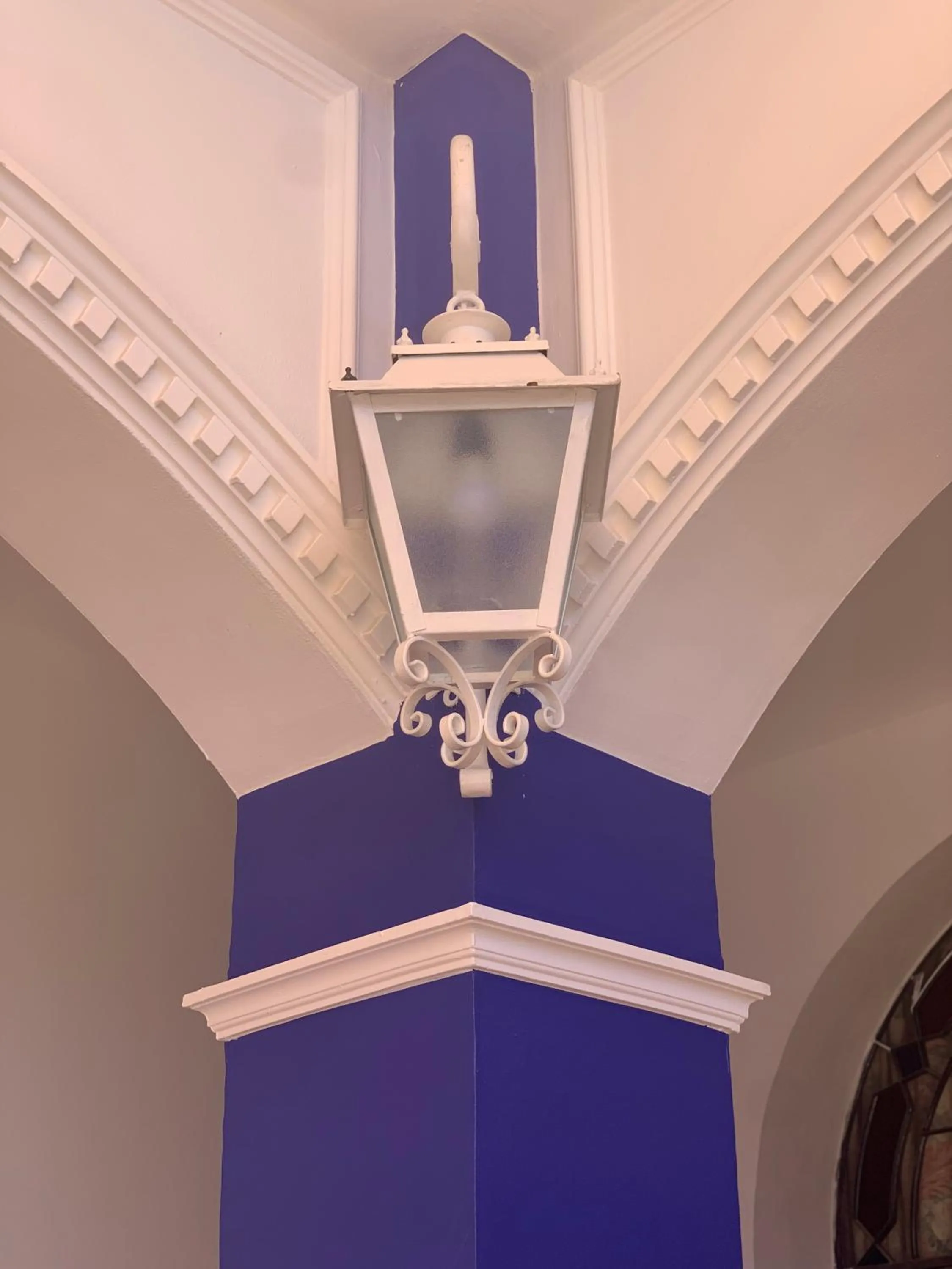 Decorative detail in Hospedarte Palacete Real