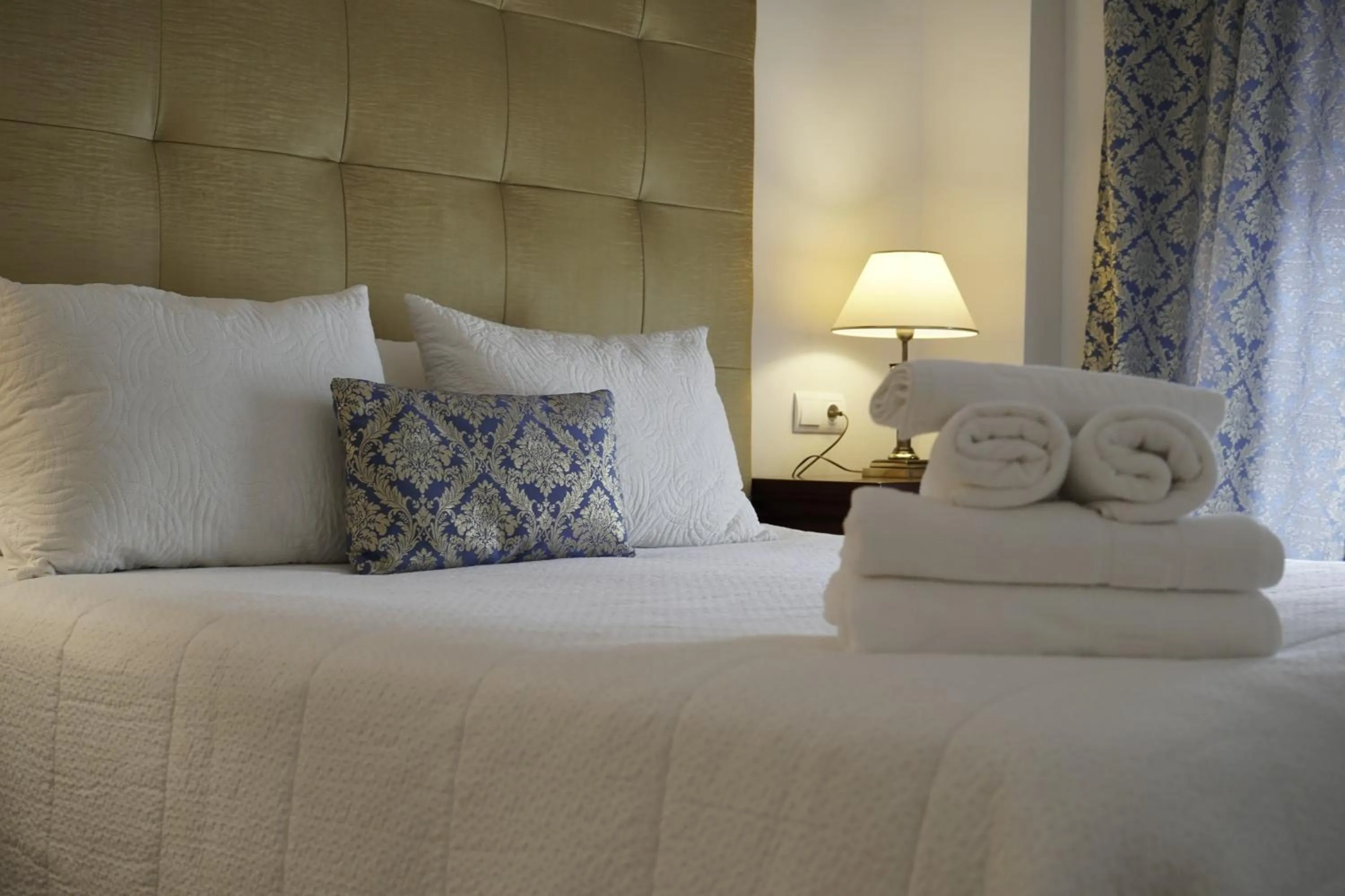 Decorative detail, Bed in Hospedarte Palacete Real