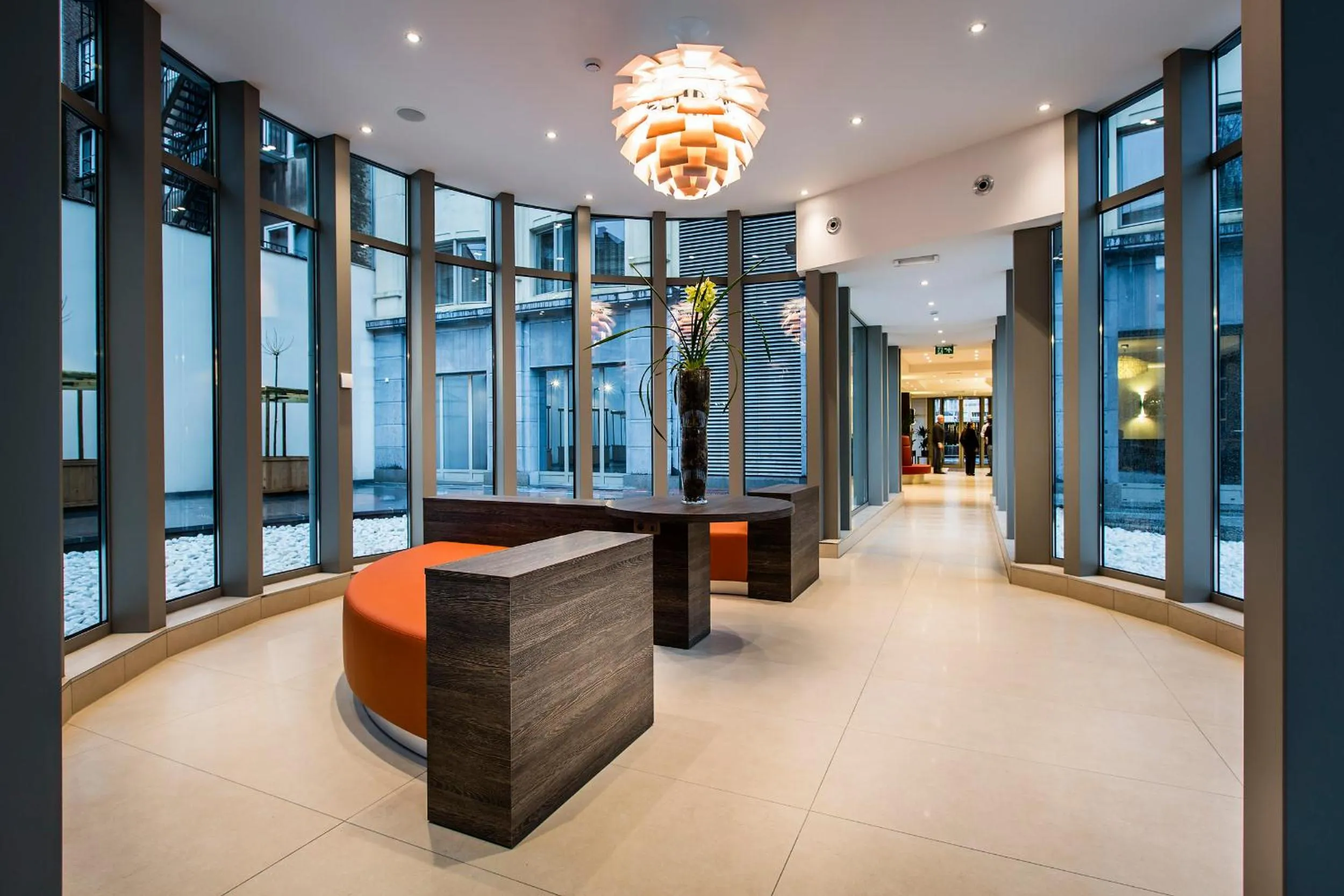Lobby or reception in Mercure Hotel Brussels Centre Midi
