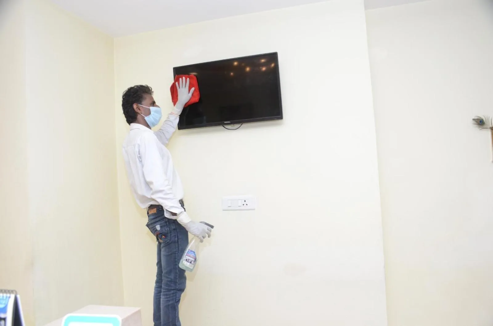 Staff in Hotel SKS Grand Palace-Vrindāvan