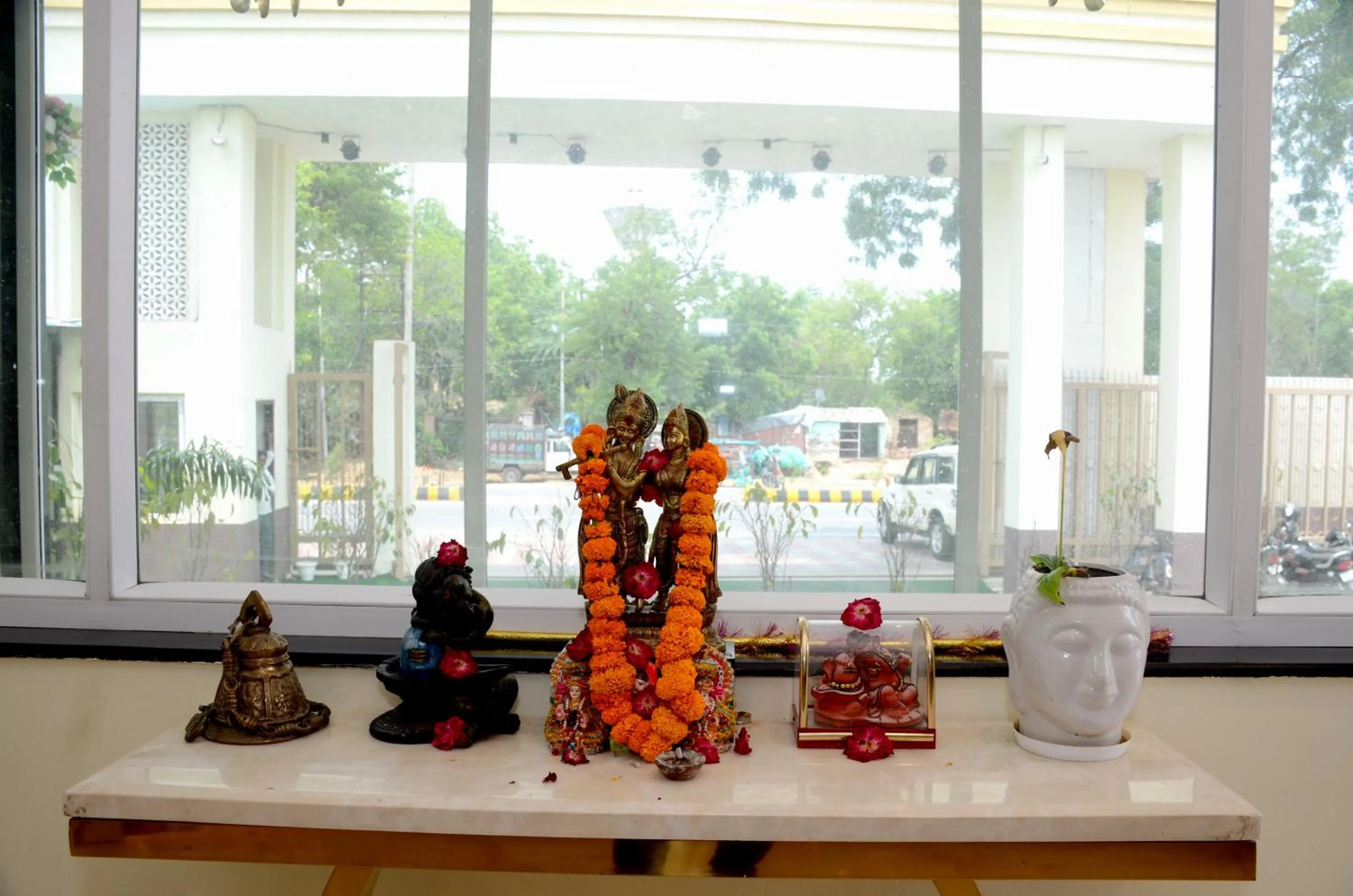 View (from property/room) in Hotel SKS Grand Palace-Vrindāvan