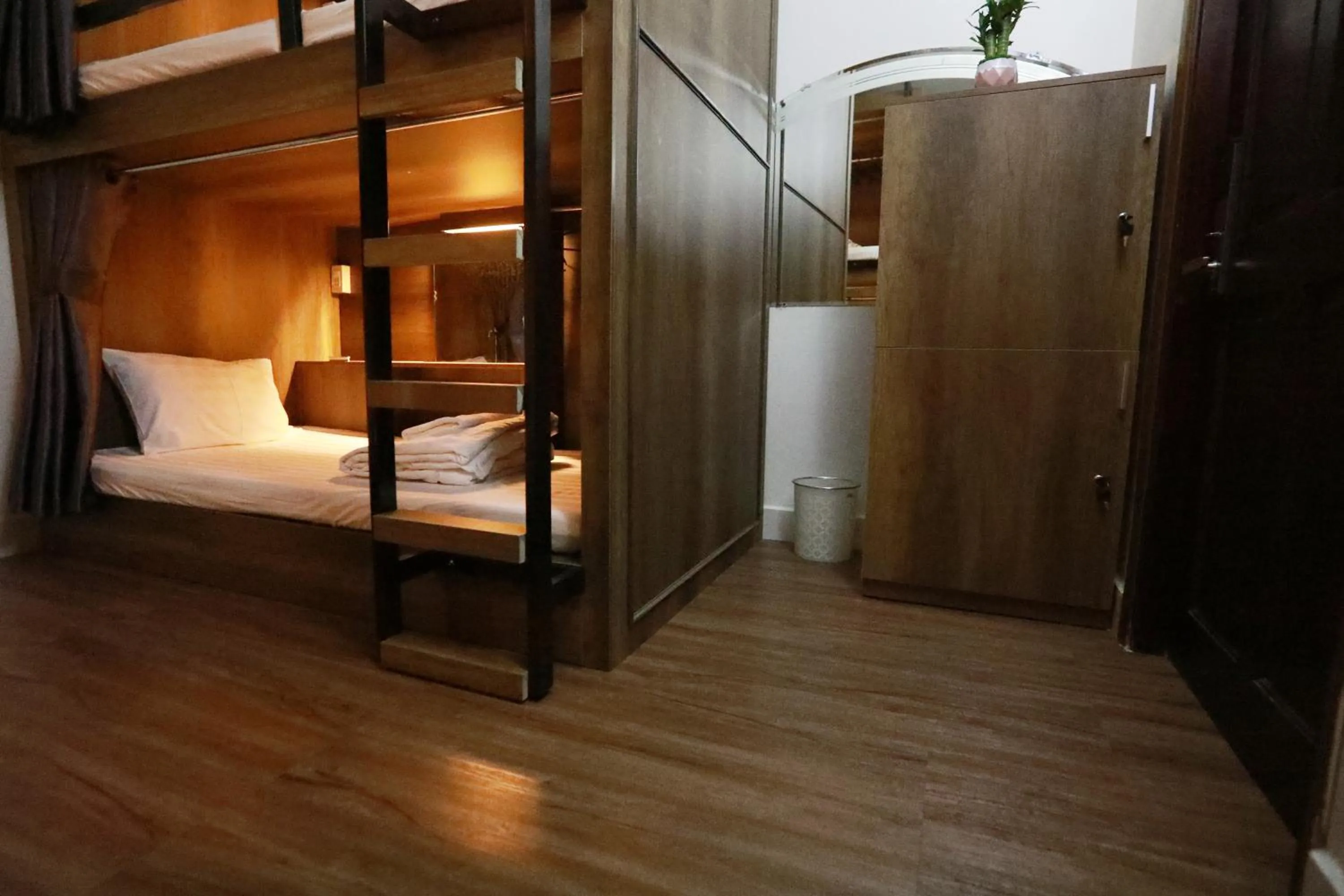 Photo of the whole room, Bed in Bui Vien Street Hostel