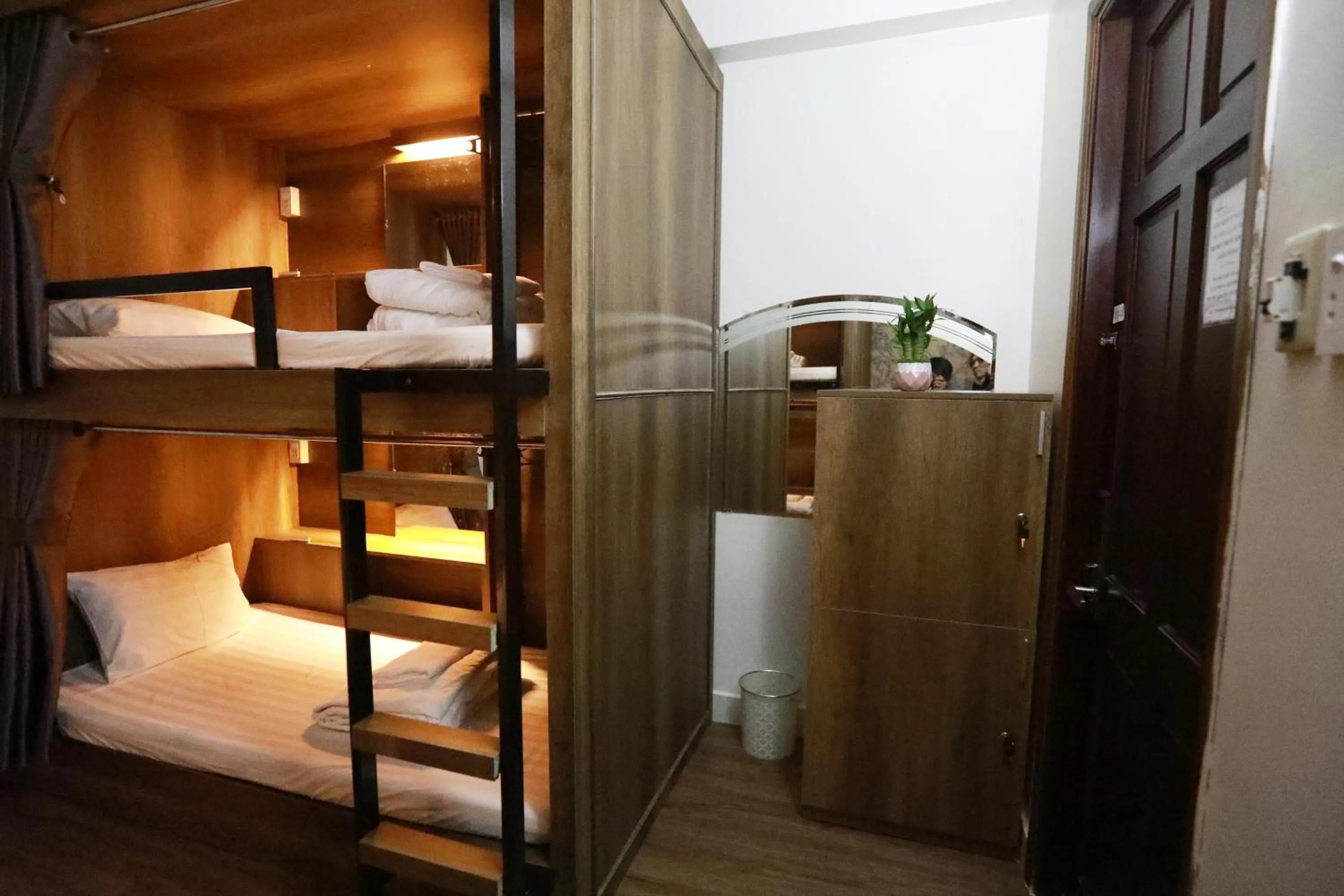 bunk bed, Bed in Bui Vien Street Hostel