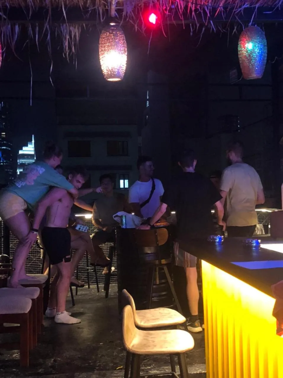 Lounge or bar in Bui Vien Street Hostel