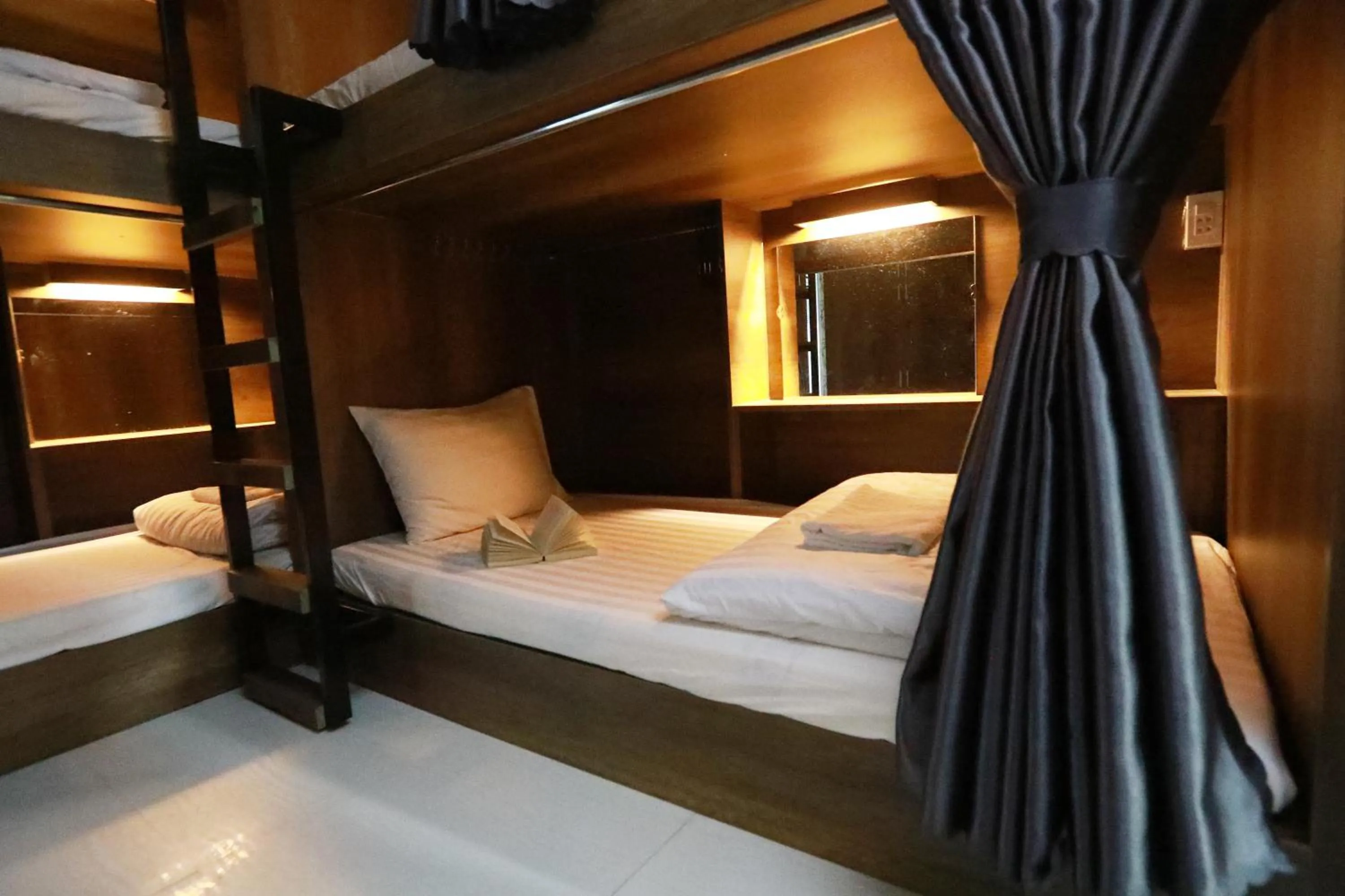 bunk bed, Bed in Bui Vien Street Hostel