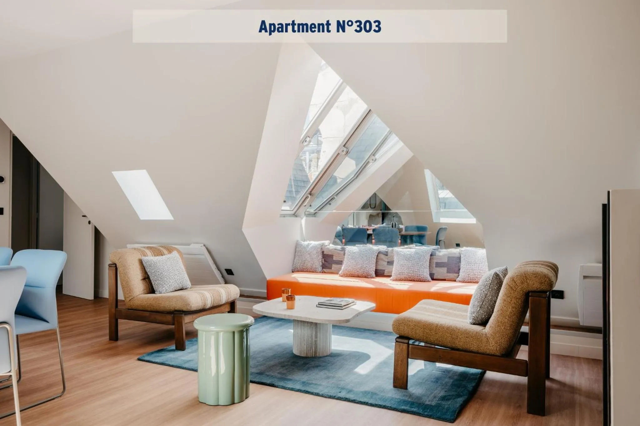 Living room in Edgar Suites Louvre - Jour