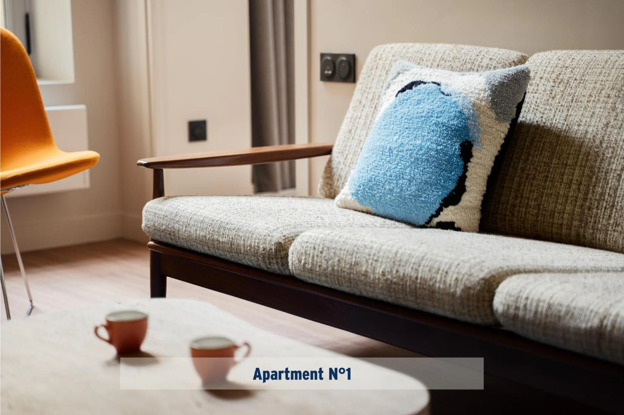 Living room in Edgar Suites Louvre - Jour