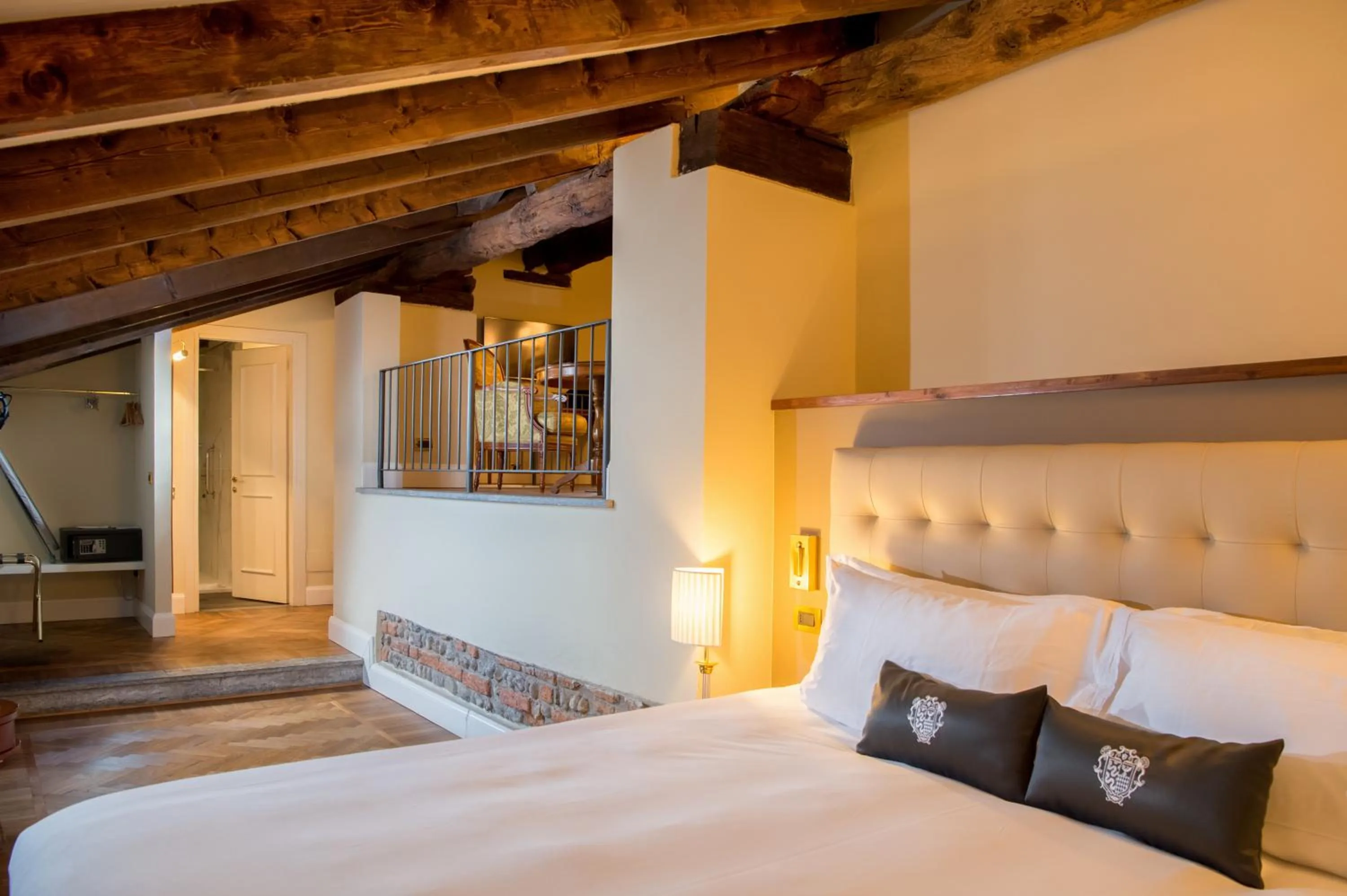 Bedroom, Bed in Grand Hotel Villa Torretta, Curio Collection by Hilton