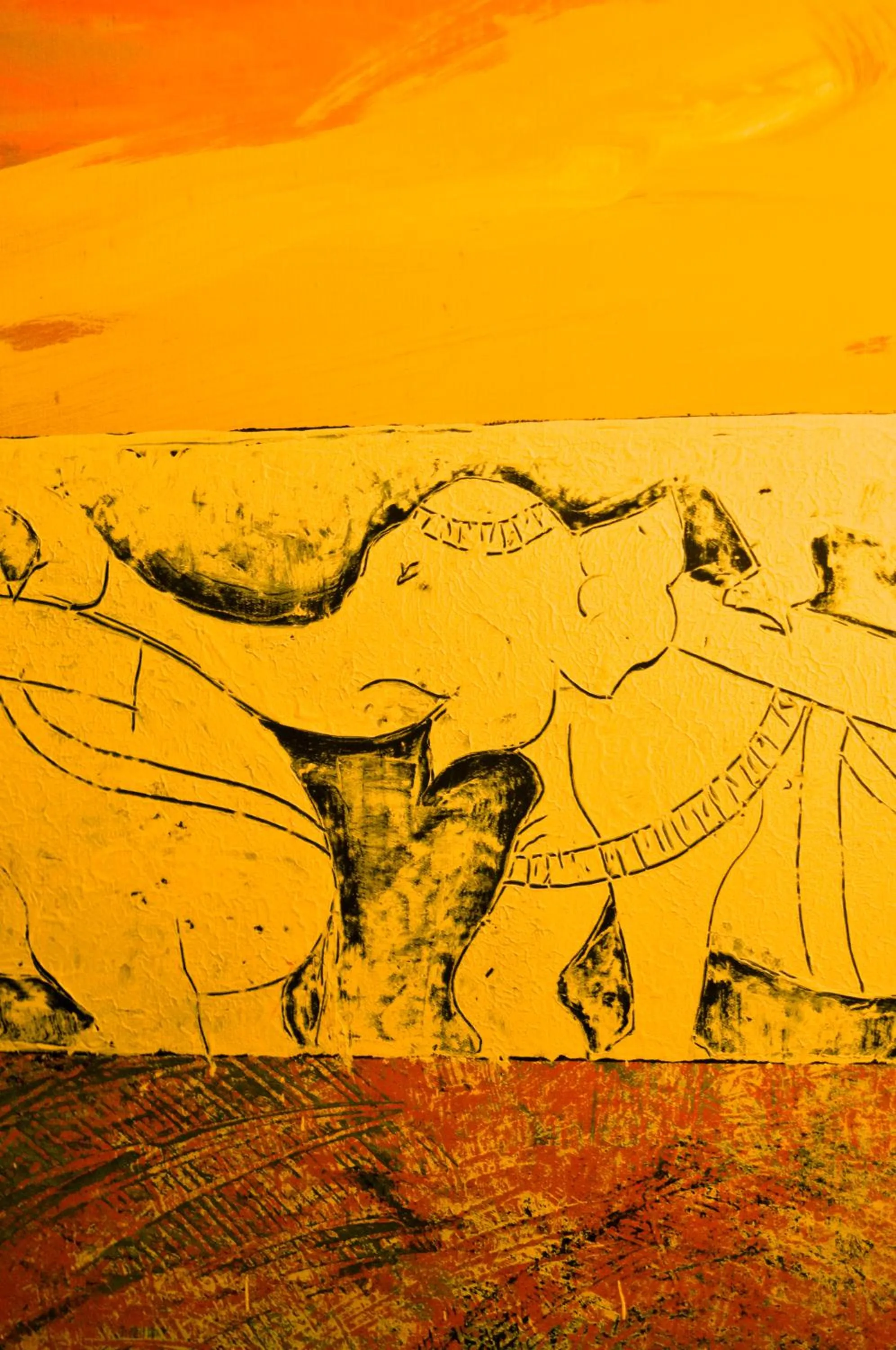 Decorative detail in Mount Lodge Boutique Hotel