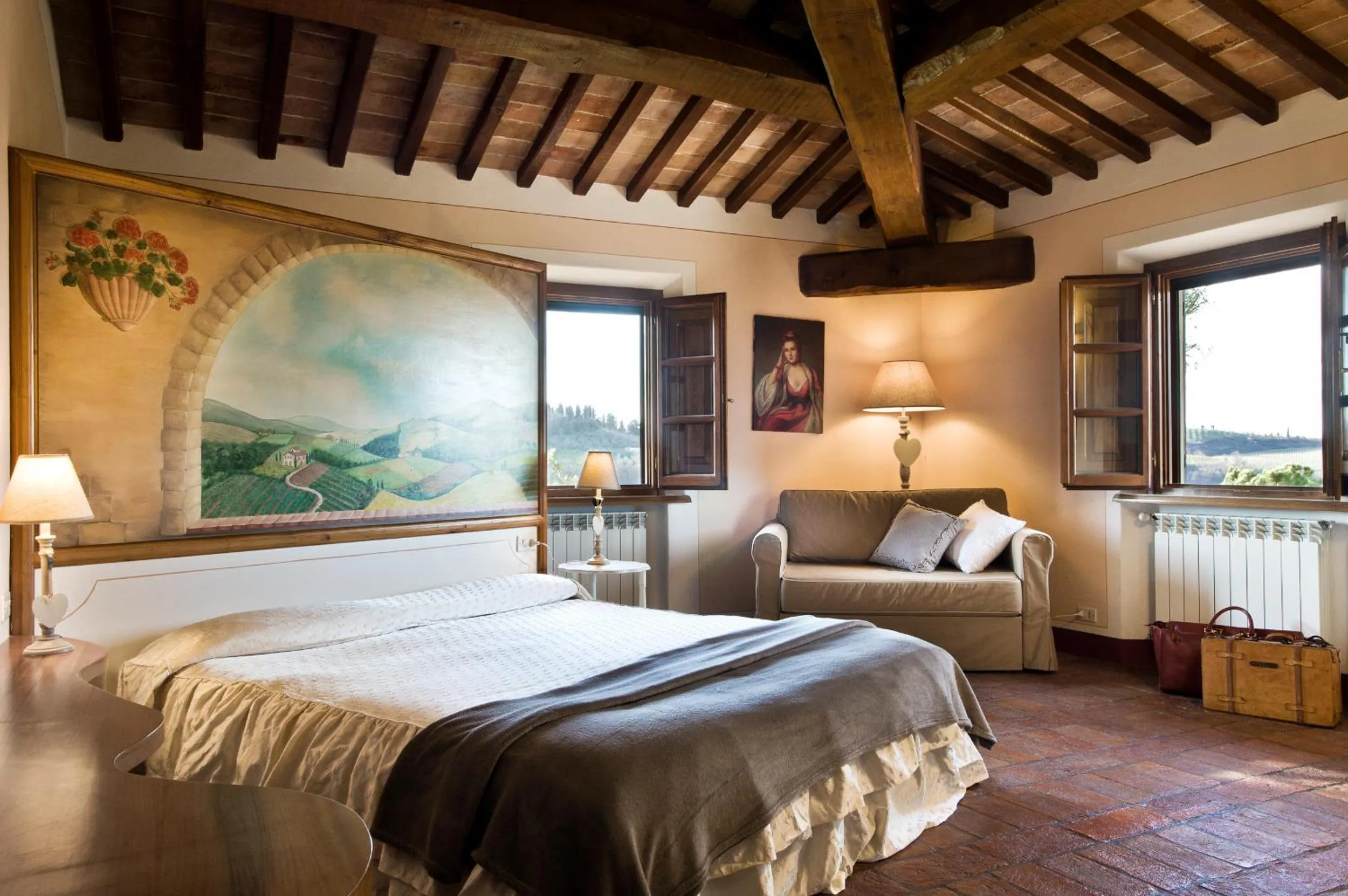 Photo of the whole room, Bed in Poderi Arcangelo