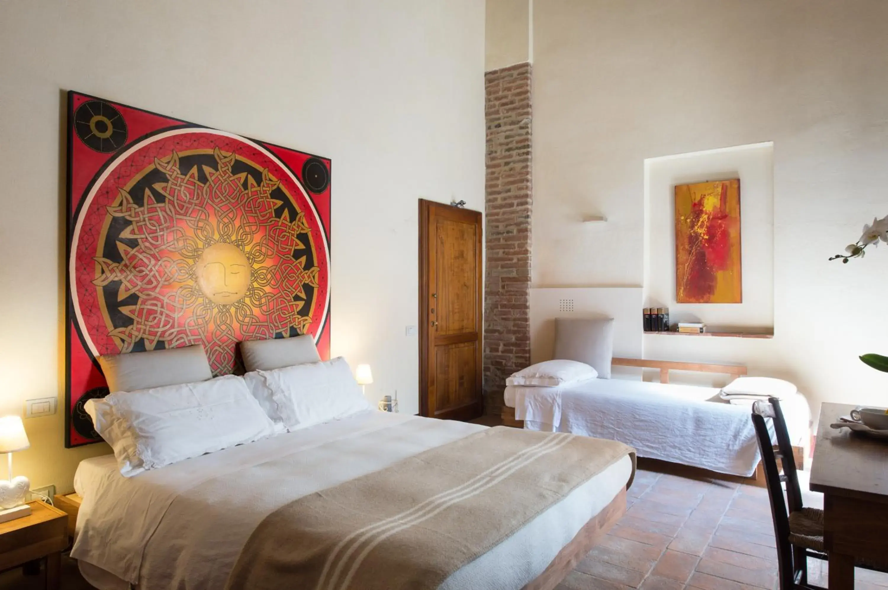 Inner courtyard view, Bed in Poderi Arcangelo Inner courtyard view, Bed in Poderi Arcangelo