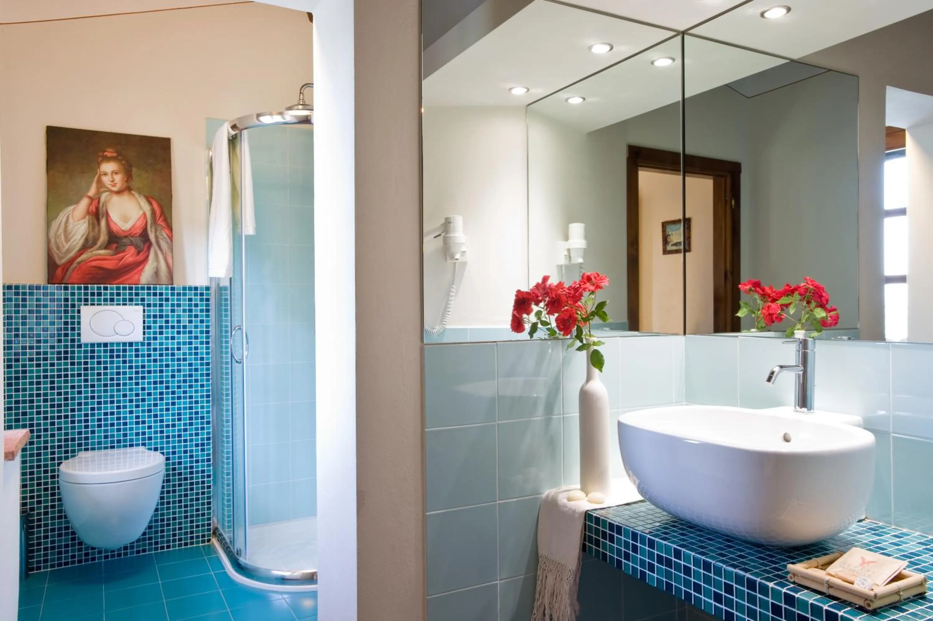 Shower in Poderi Arcangelo