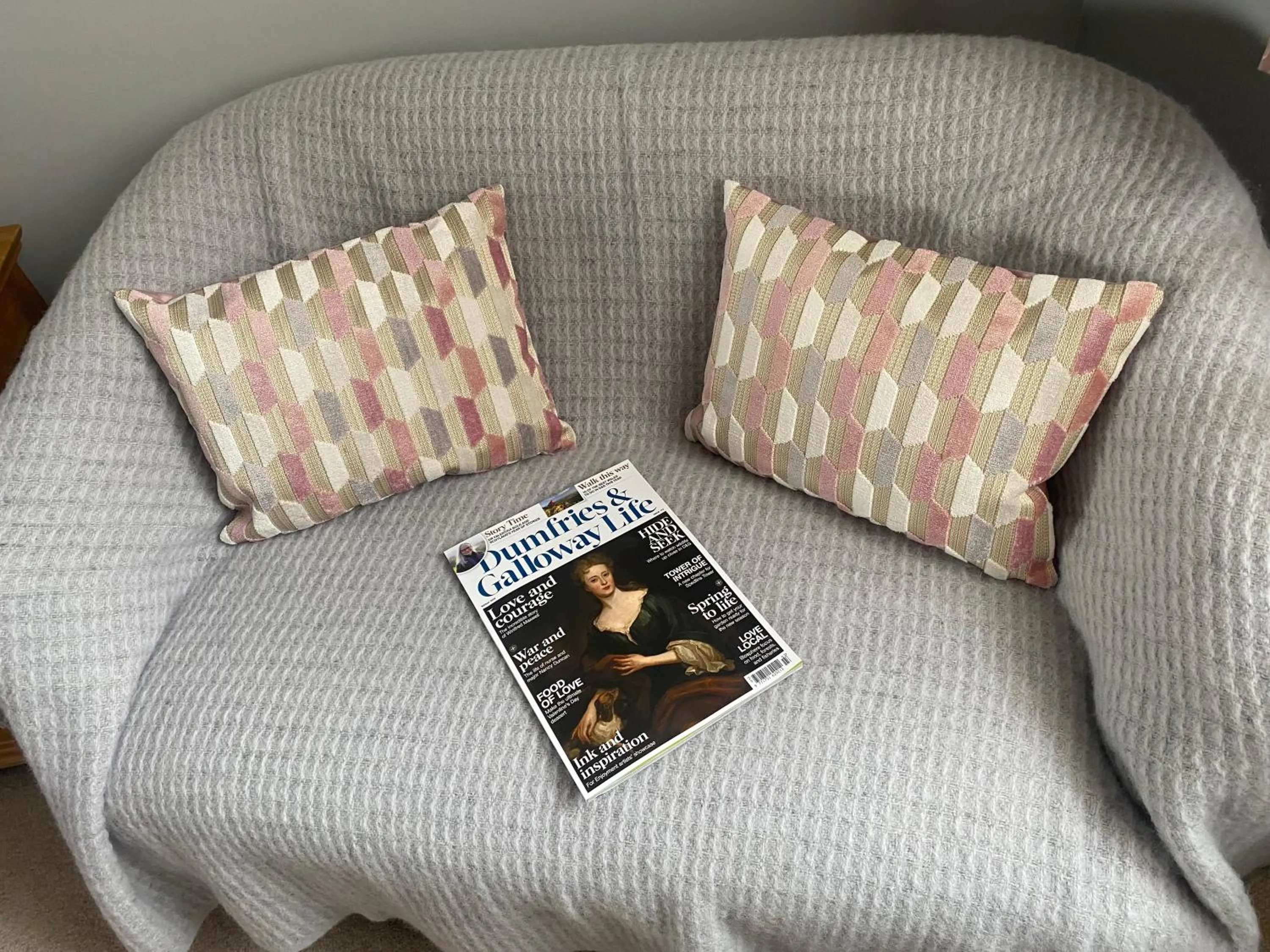Seating area in The Auld Kirk