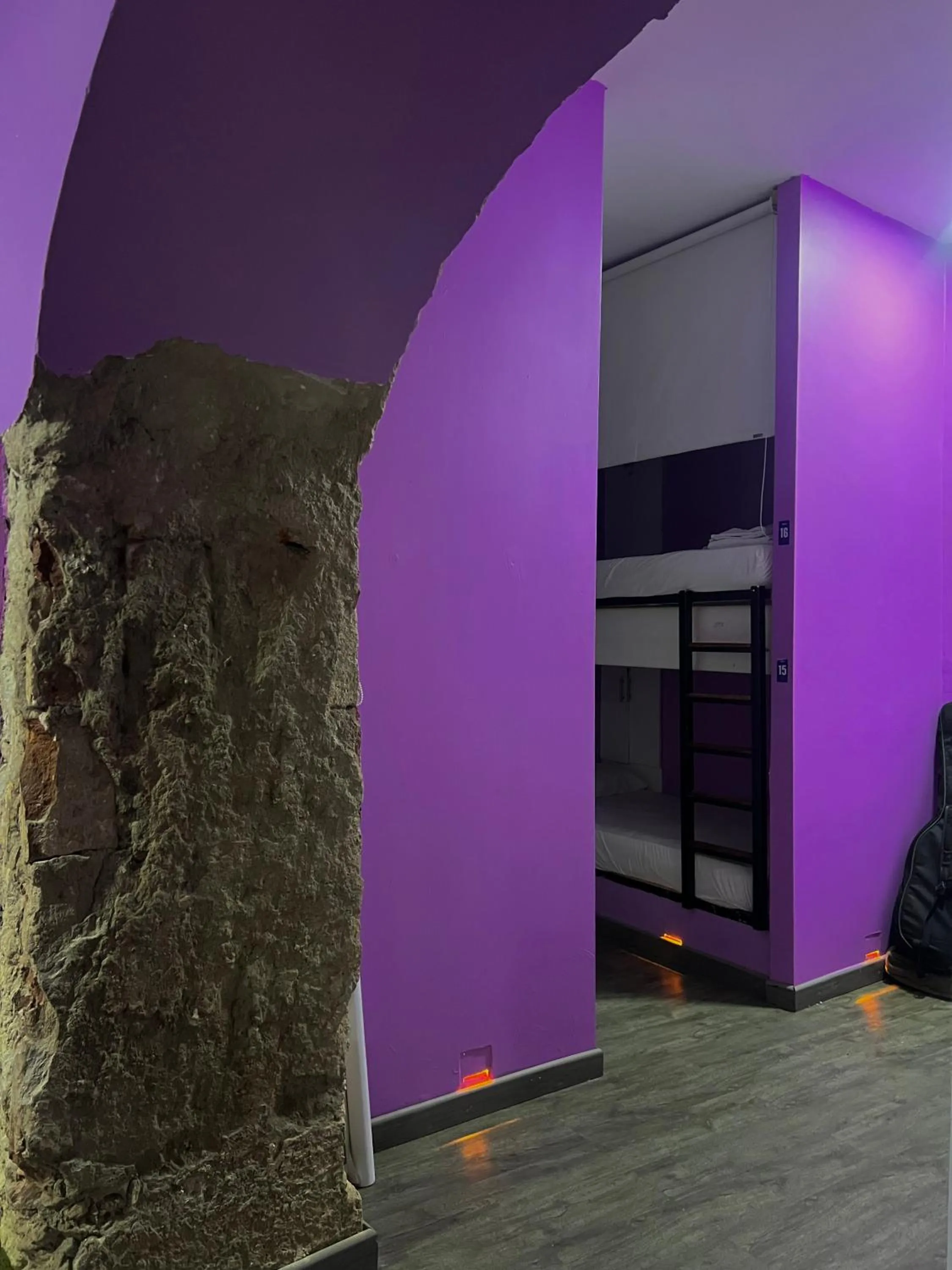 Photo of the whole room in Seven Nights Hostel Cartagena