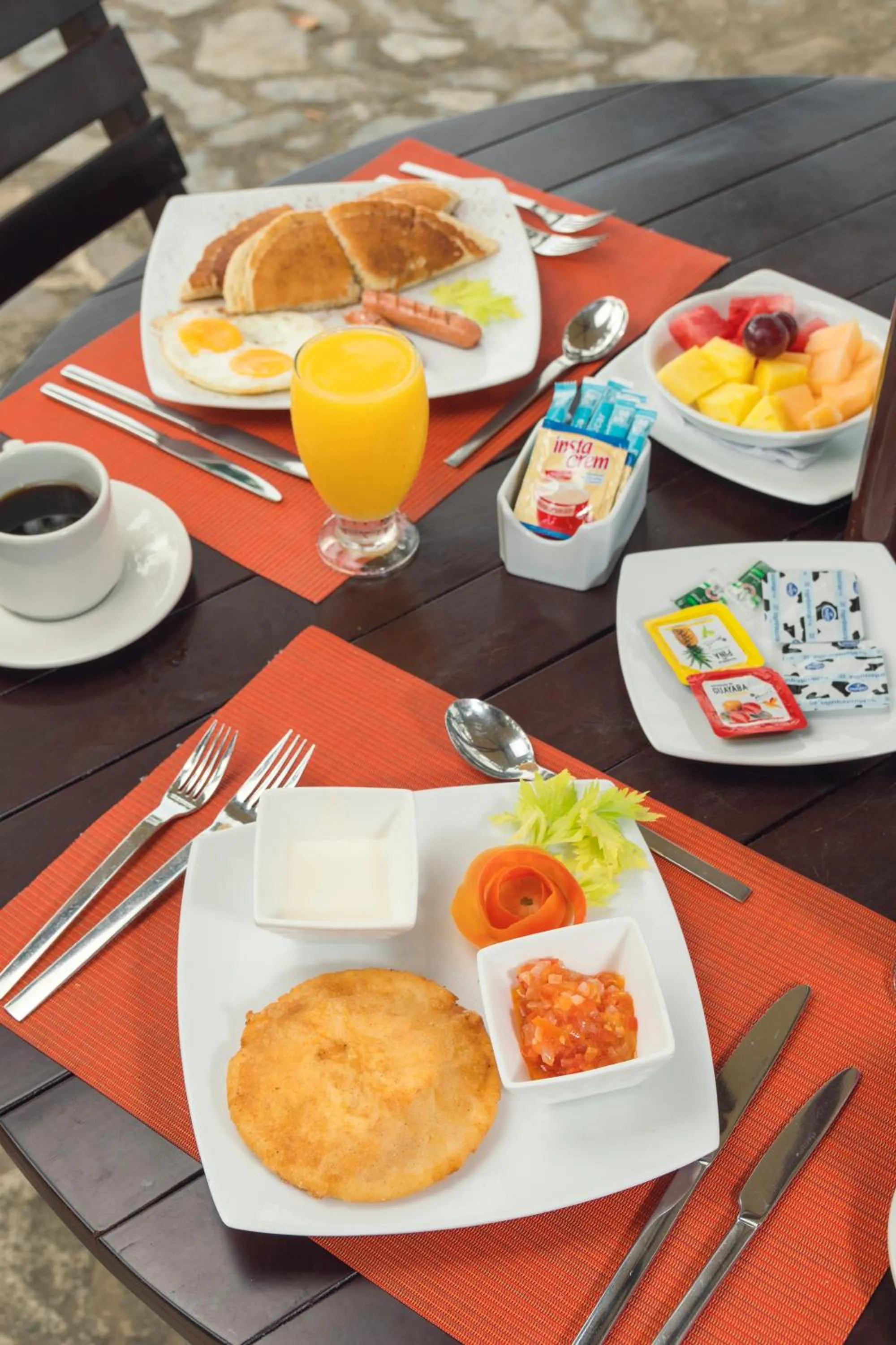 Breakfast in Ecohabs Tequendama - Parque Tayrona